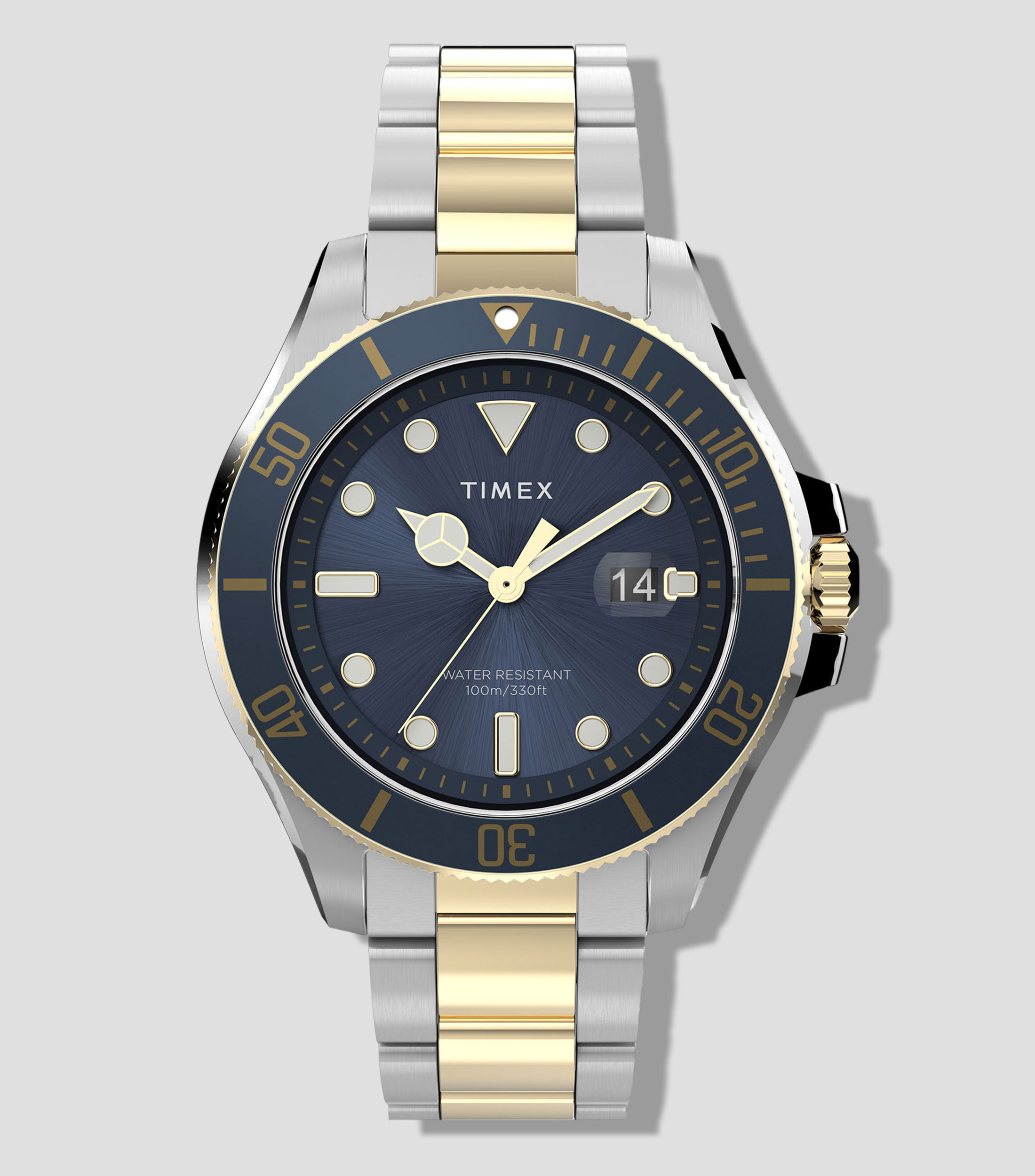 Reloj para Hombre Harborside Coast Casual Plateado, Azul Marino