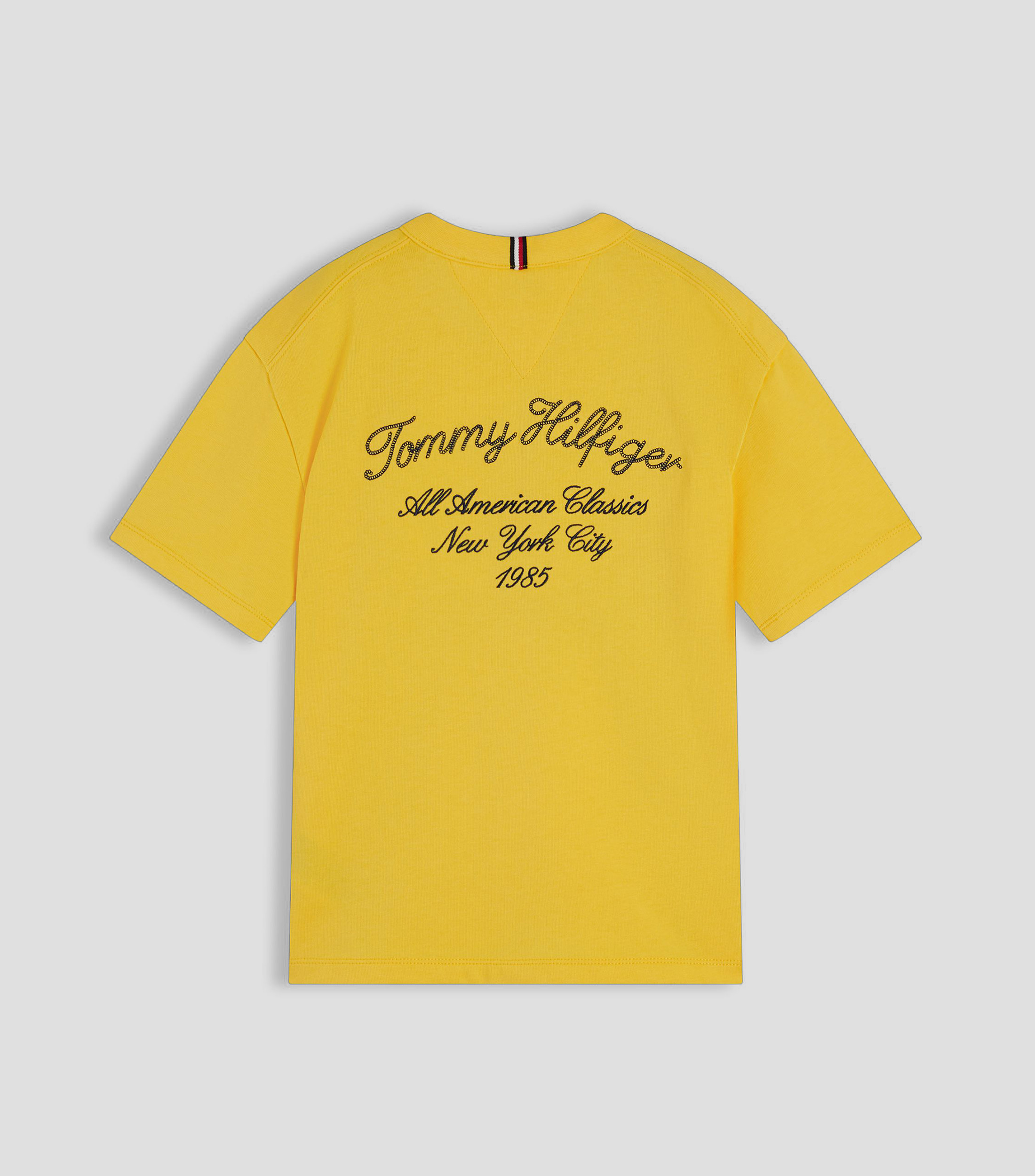 Playera cuello redondo manga corta lisa Niño