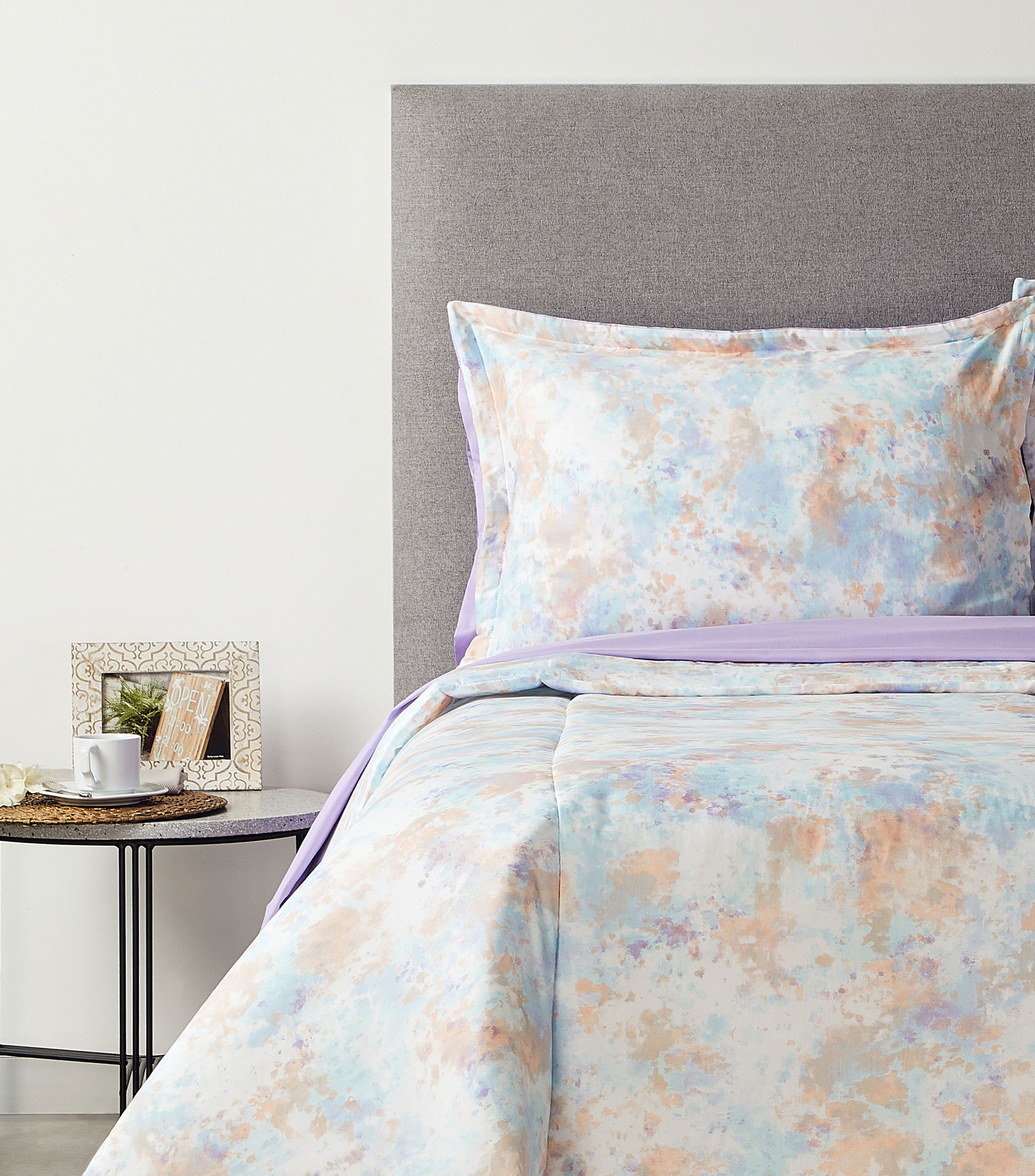 Funda Decorativa para almohada estándar Marsala en algodón multicolor