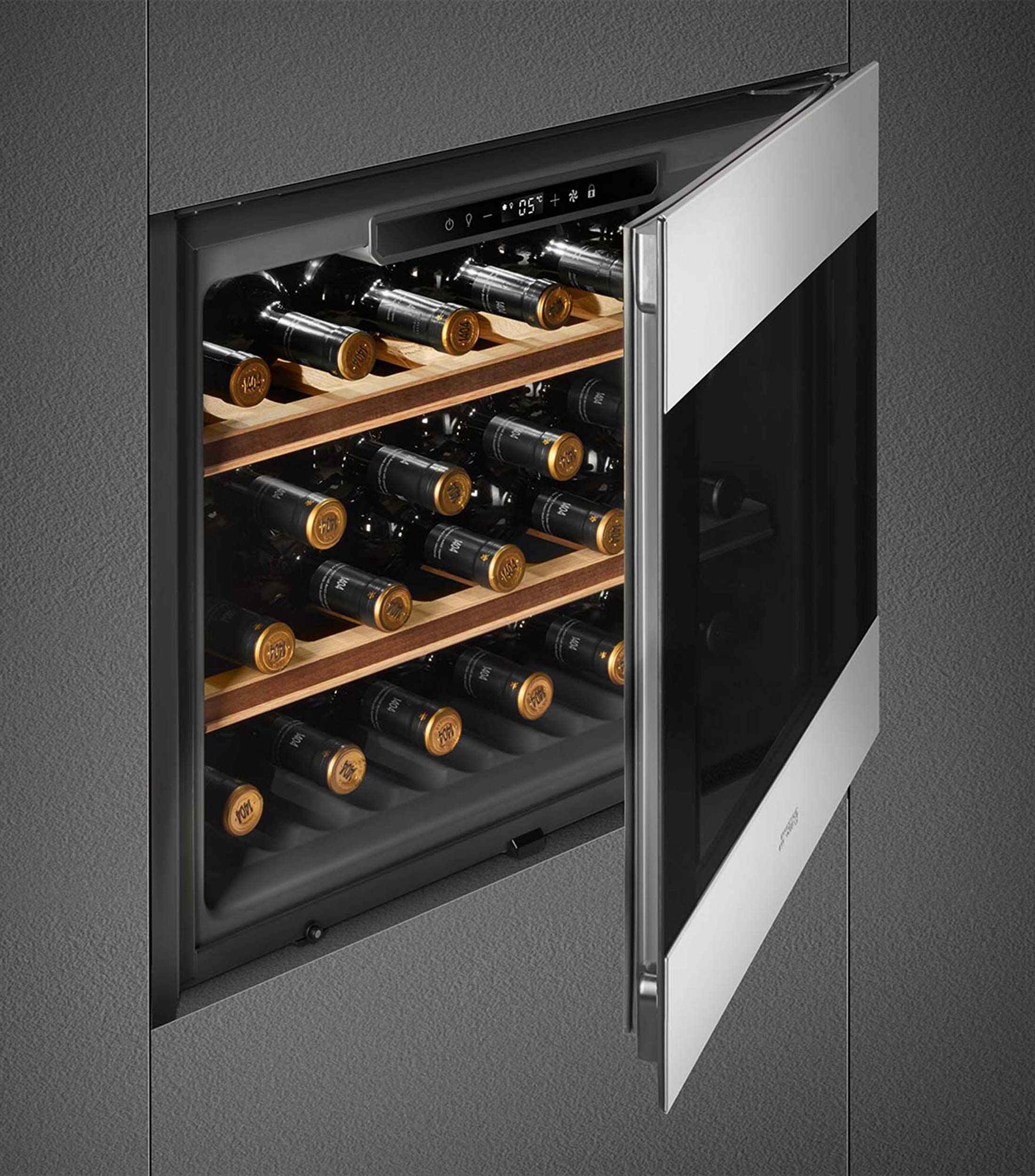 Cava de vinos CVIU321X1 para 21 botellas