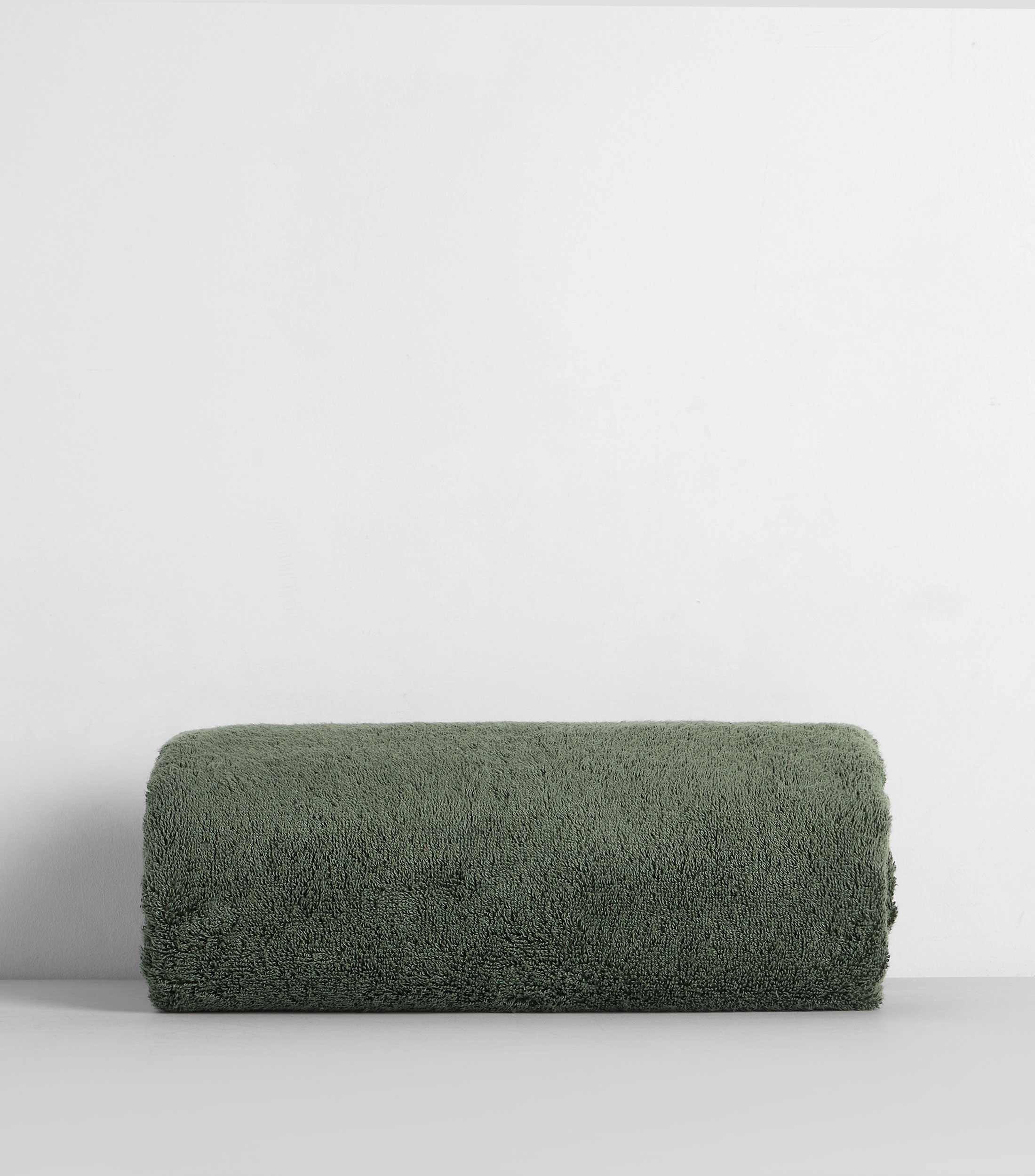 Toalla de baño verde