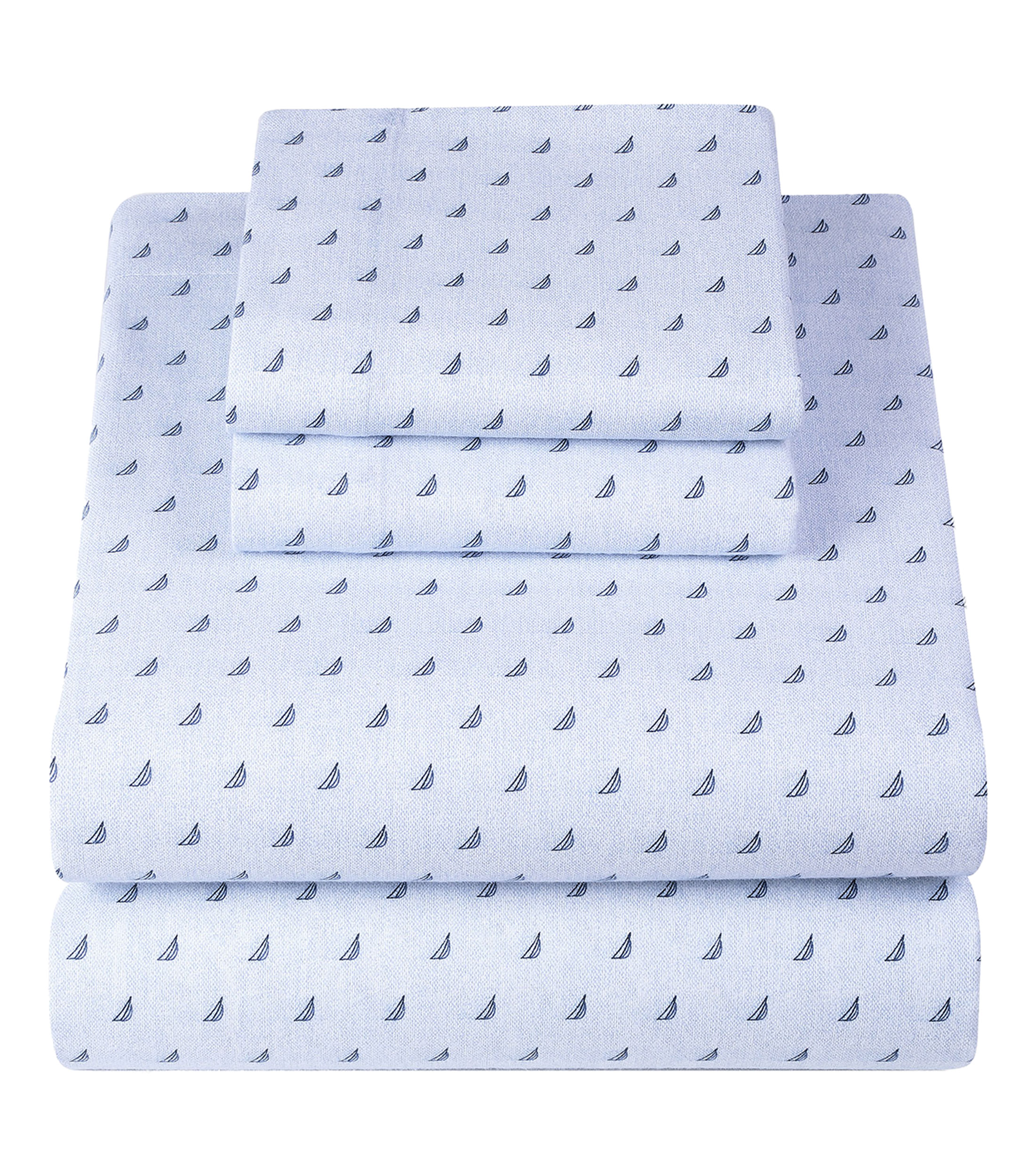 Juego de Sabanas Queen Size de Algodon Set Sail New