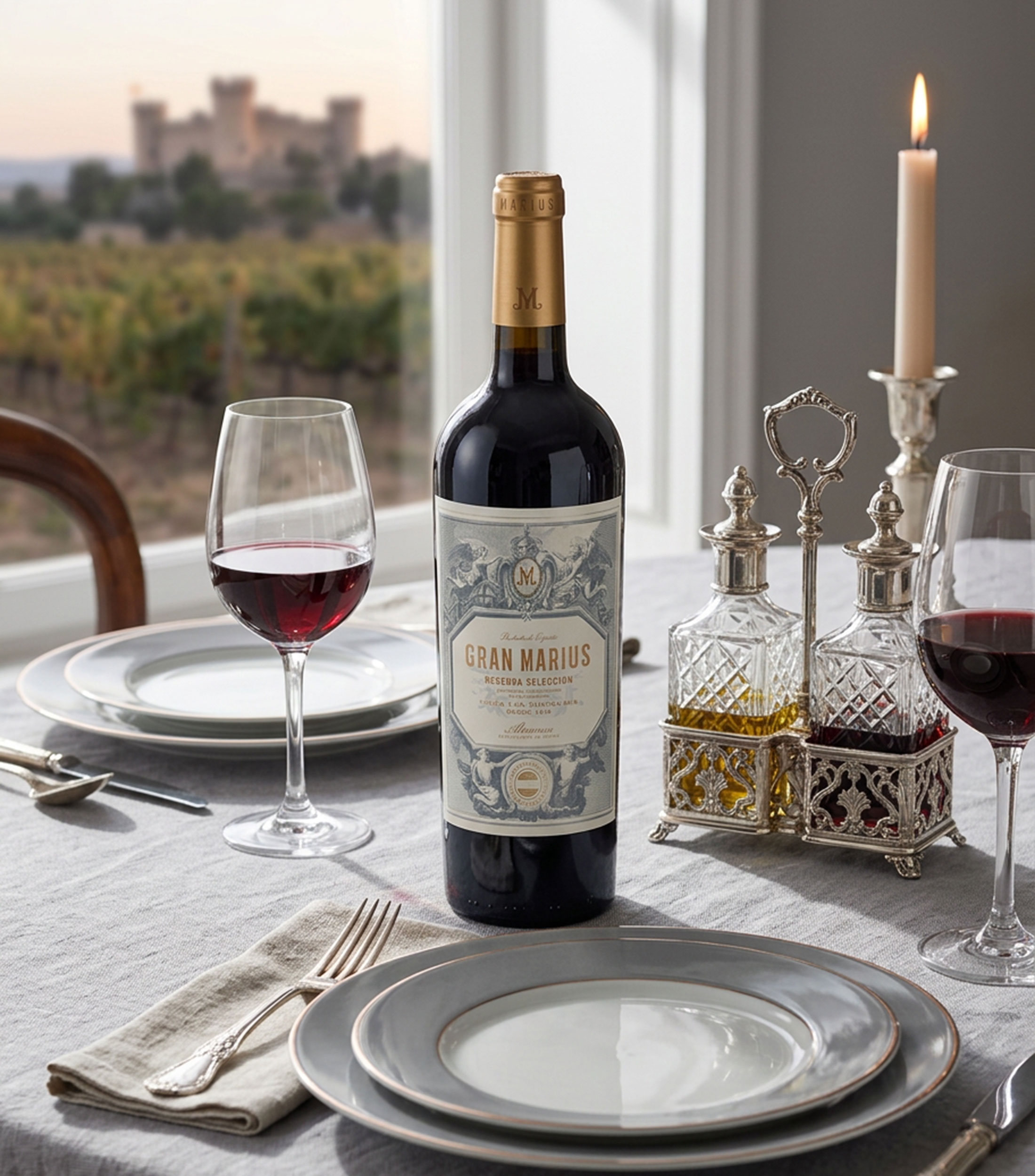 Vino tinto Ensamble Gran Marius Reserva Selección, España, 750 ml