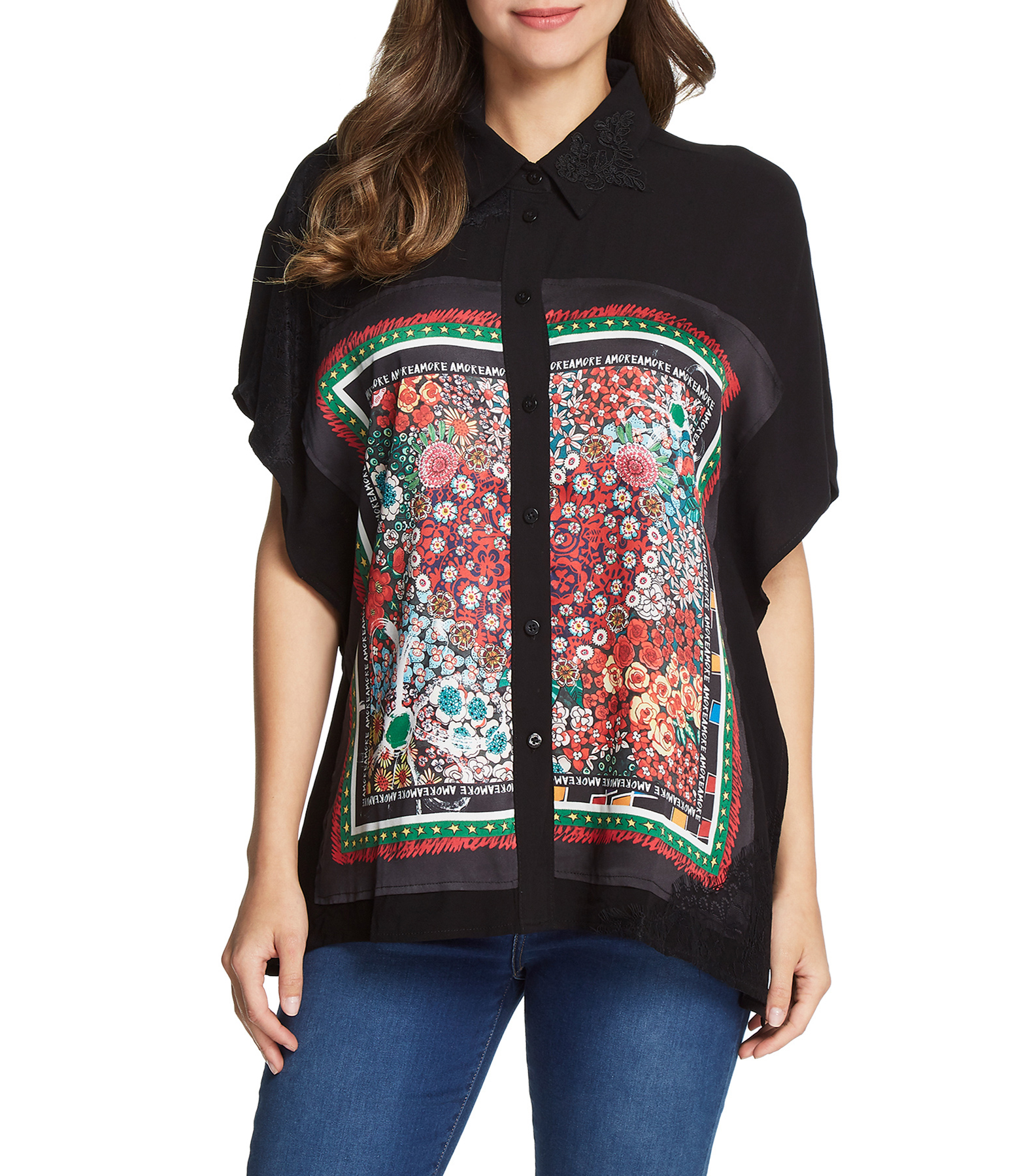 Blusas desigual sales palacio de hierro