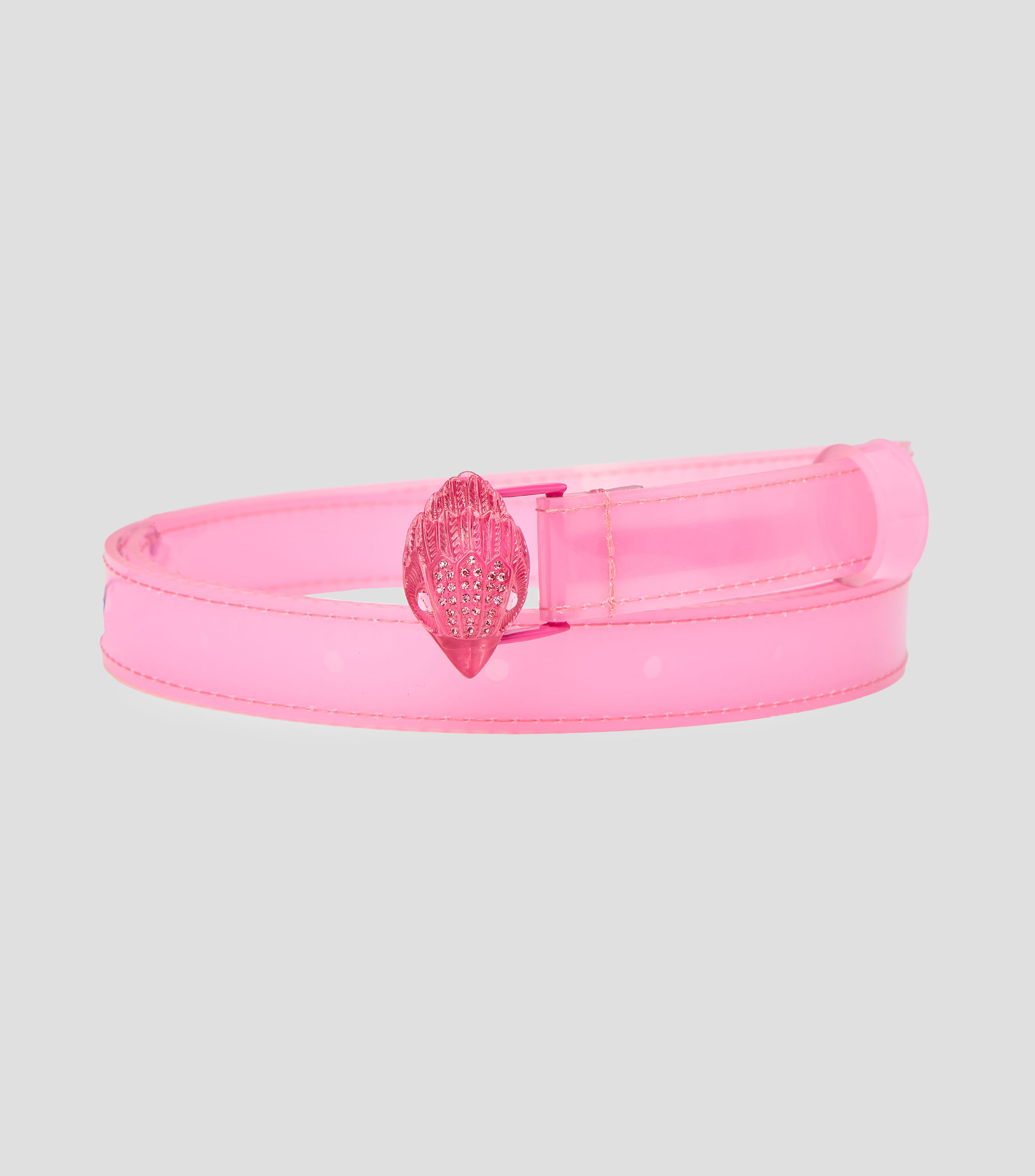 Cinturón en textil rosa casual Mujer