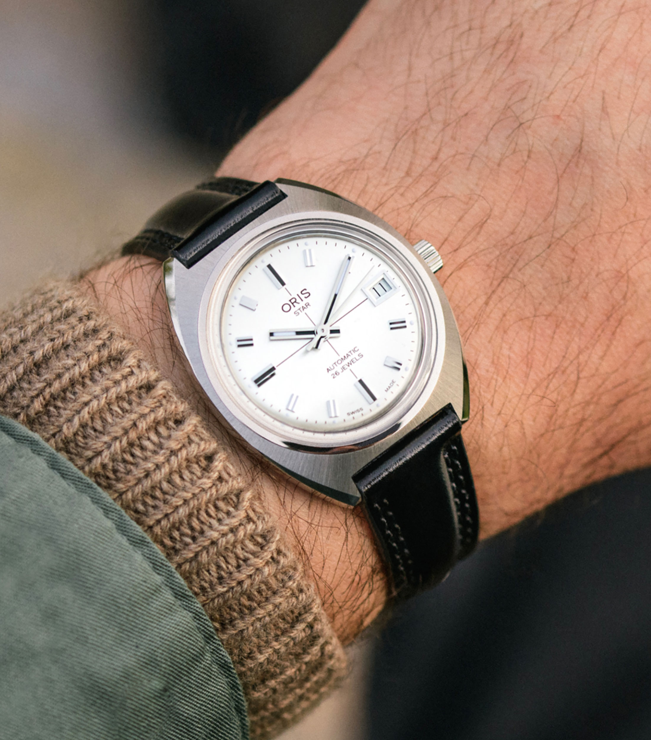 Reloj Unisex Oris Star Casual Plateado