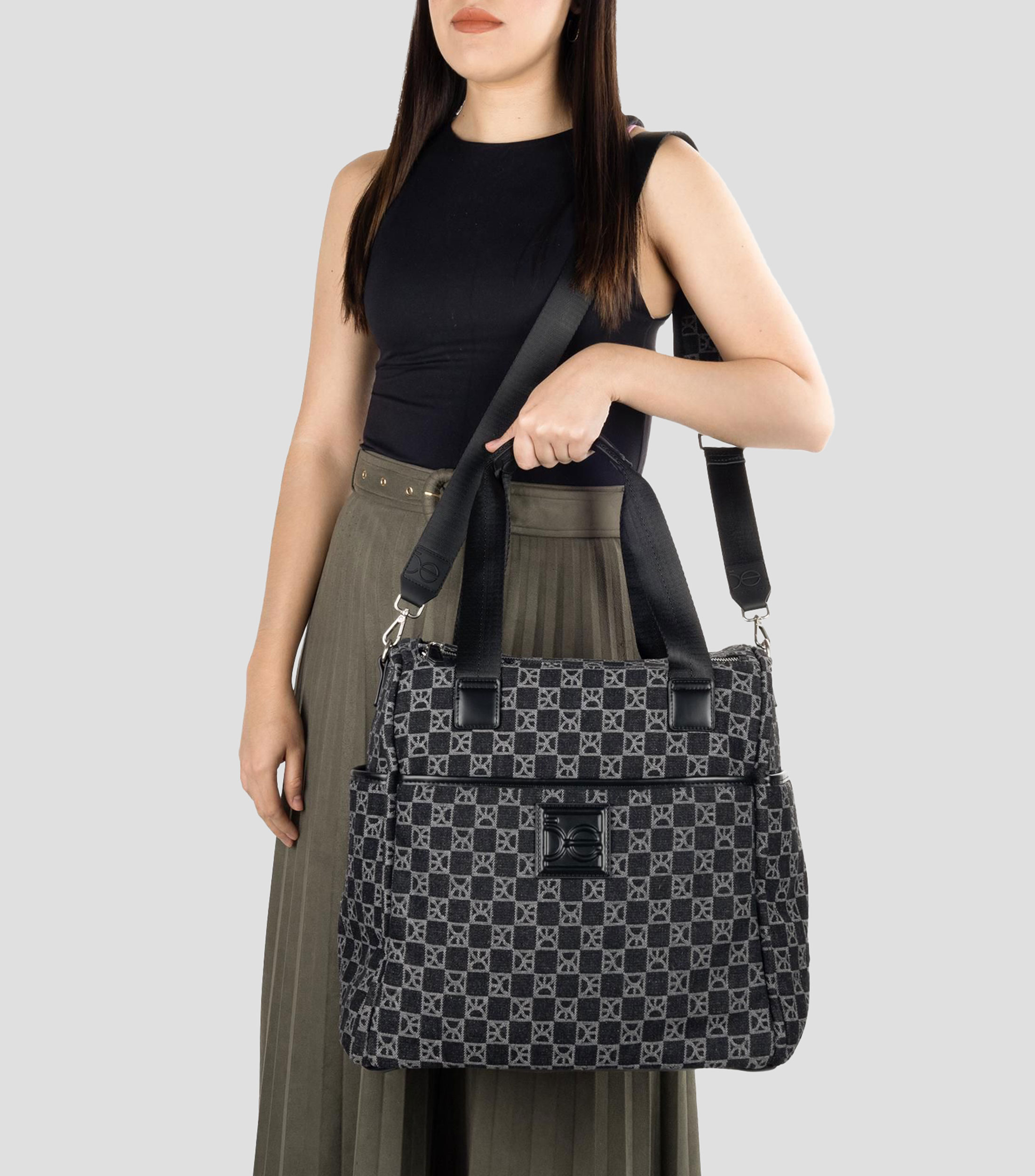 Bolsa Pañalera con estampado Mujer
