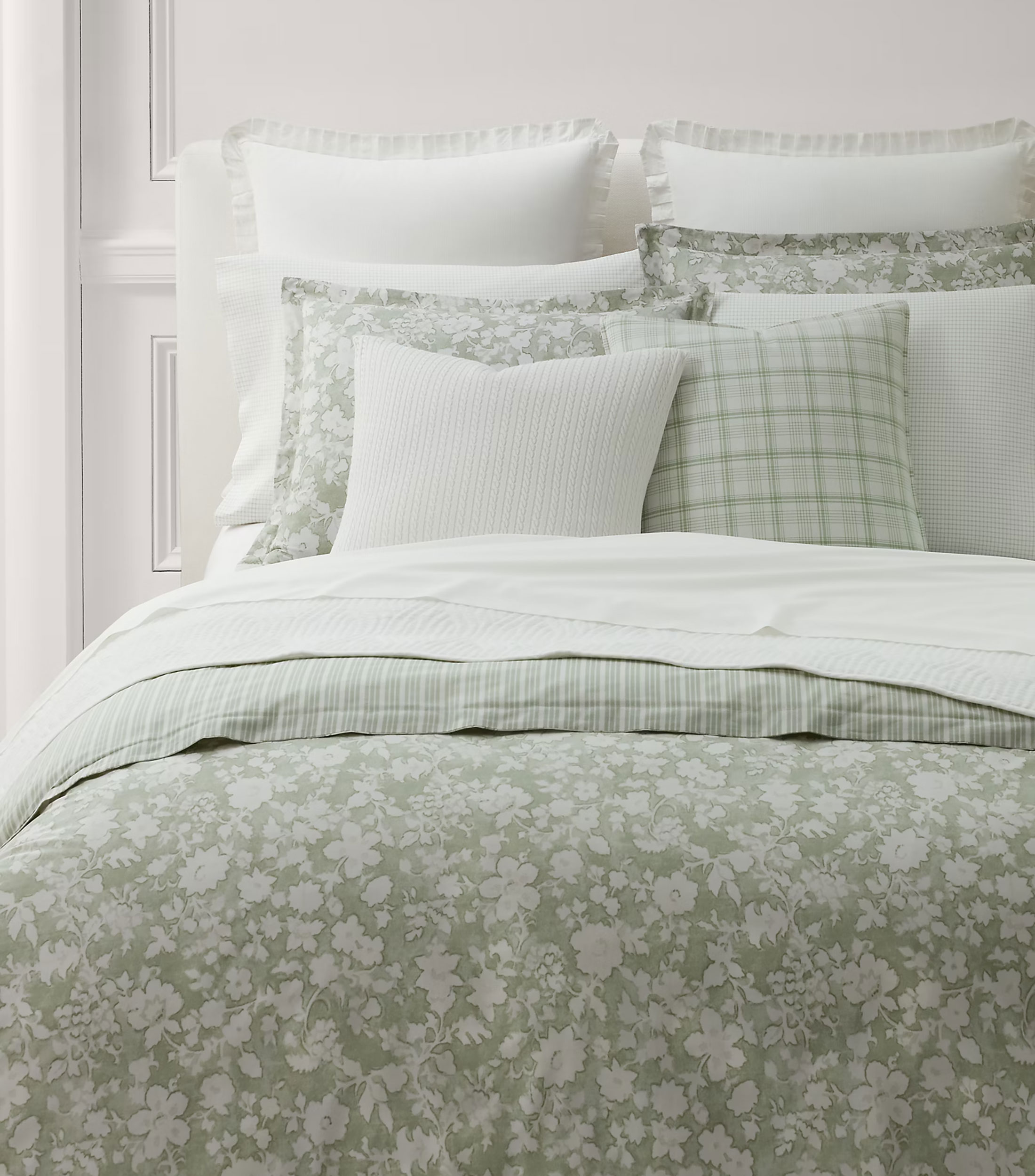 Juego de Edredón Matrimonial/Queen Size en algodón Heather
