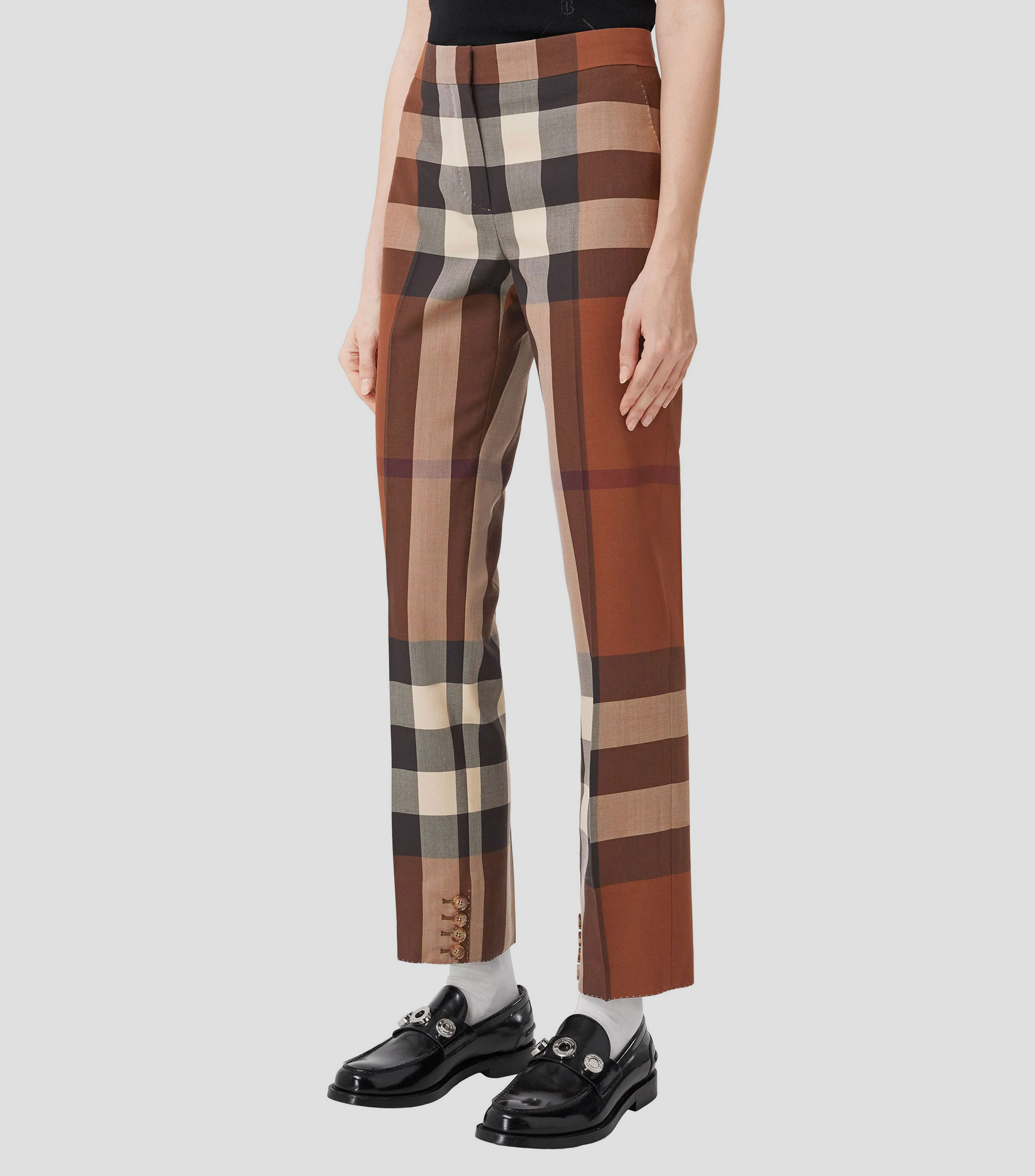 Pantalón Vestir Bugatti Estampado Floral Elástico Pantalón Vestir