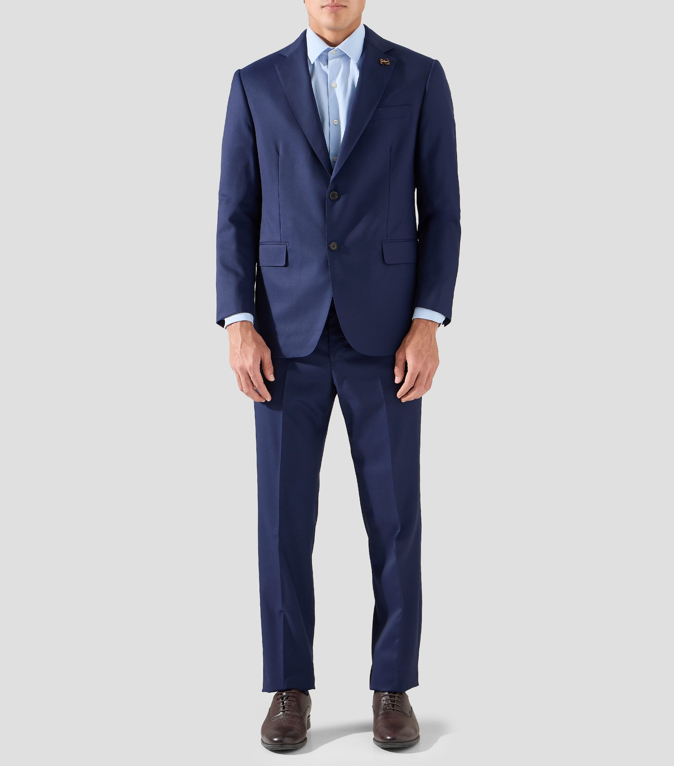 Traje de Lana Corte Regular Hombre
