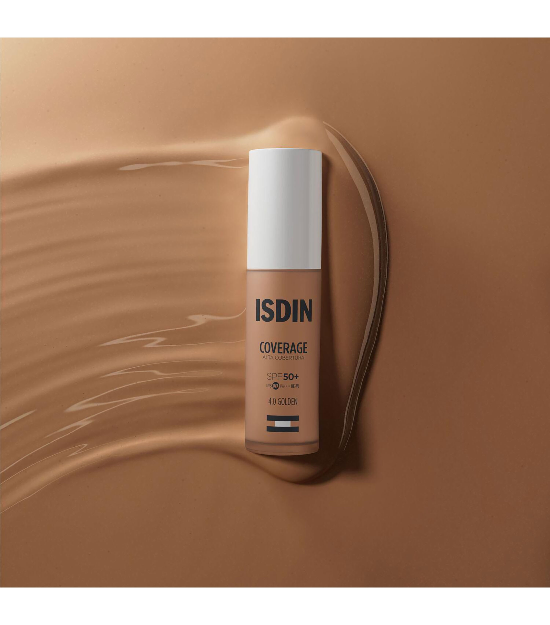 Base de maquillaje Coverage 4 Golden SPF50+, 30 ml
