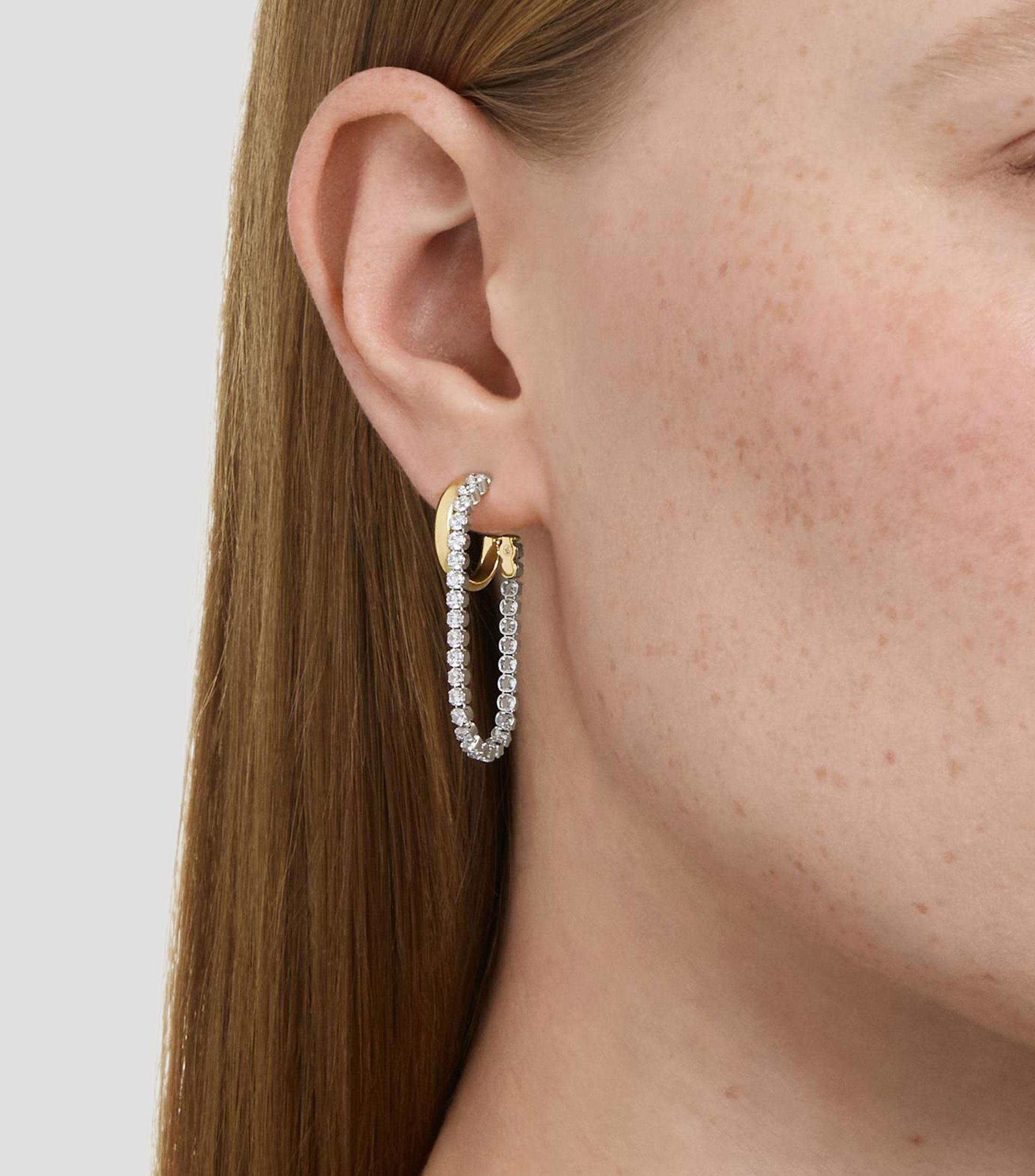 Aretes Hyperbola Mujer