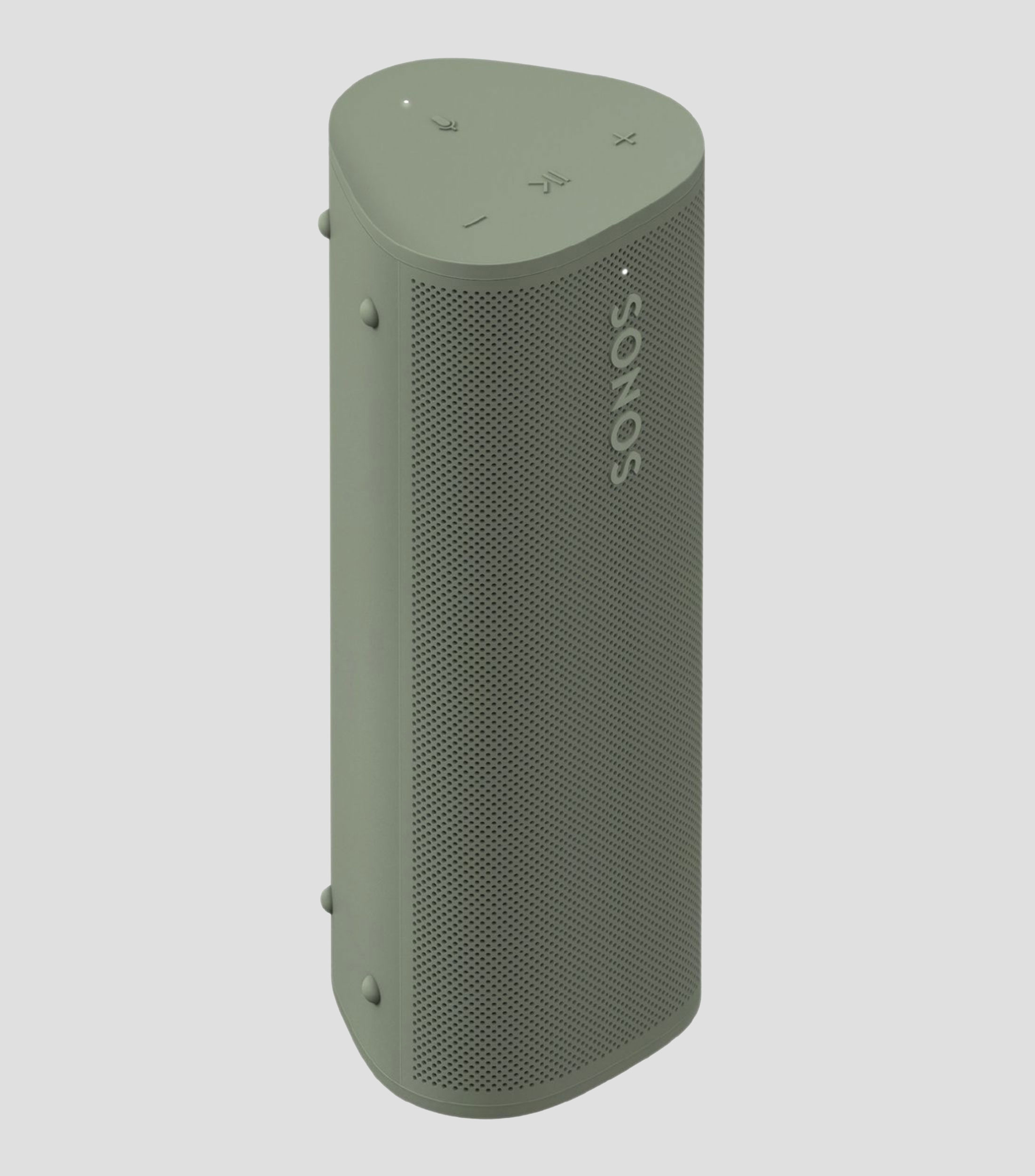 Sonos Roam 2 Bocina portatil inalambrica, A prueba de agua, Wi-Fi y Bluetooth, Control por voz y 10 Horas de bateria -Verde Olivo