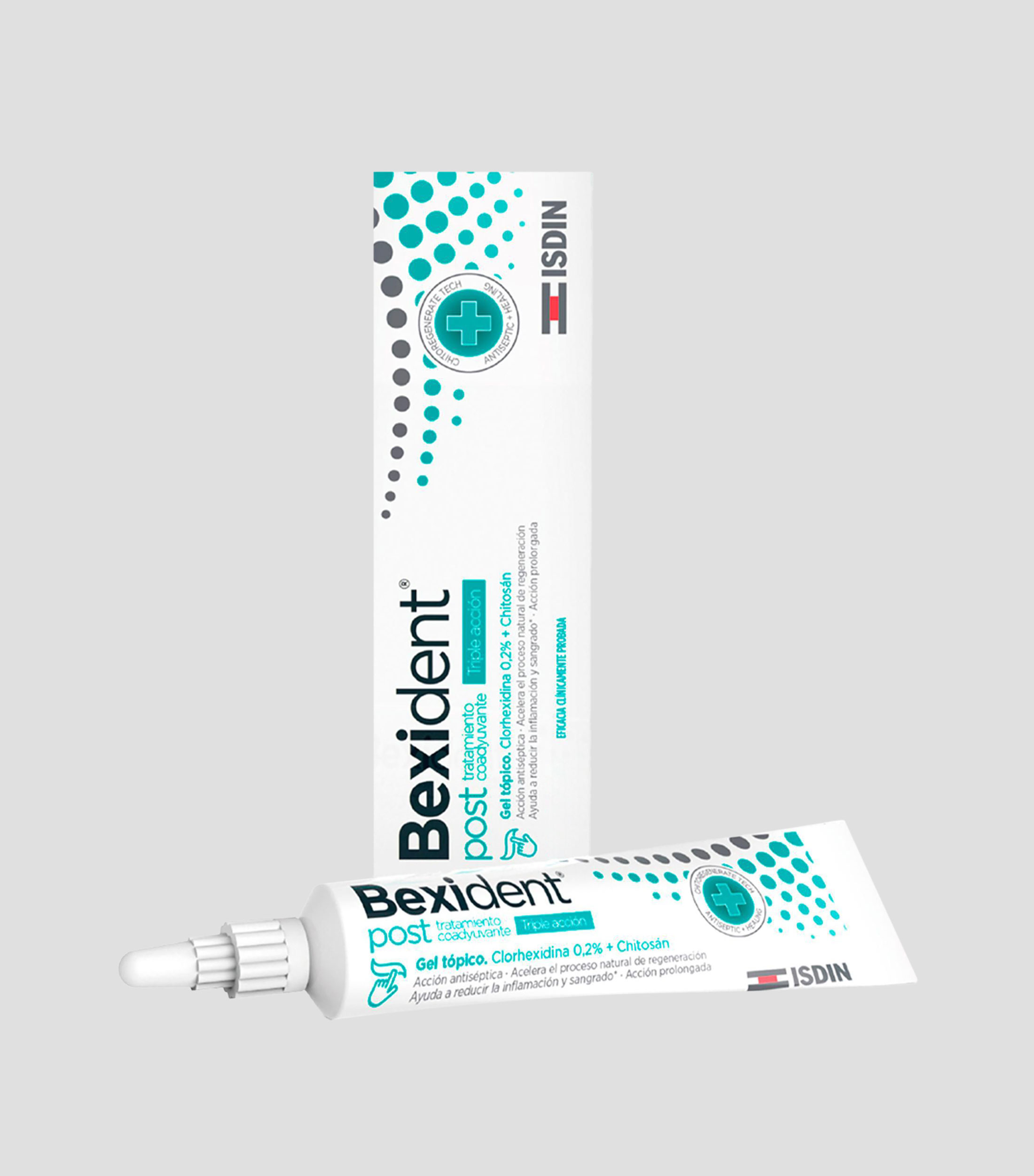 Gel tópico Bexident Post Tratamiento Coadyuvante, 25 ml