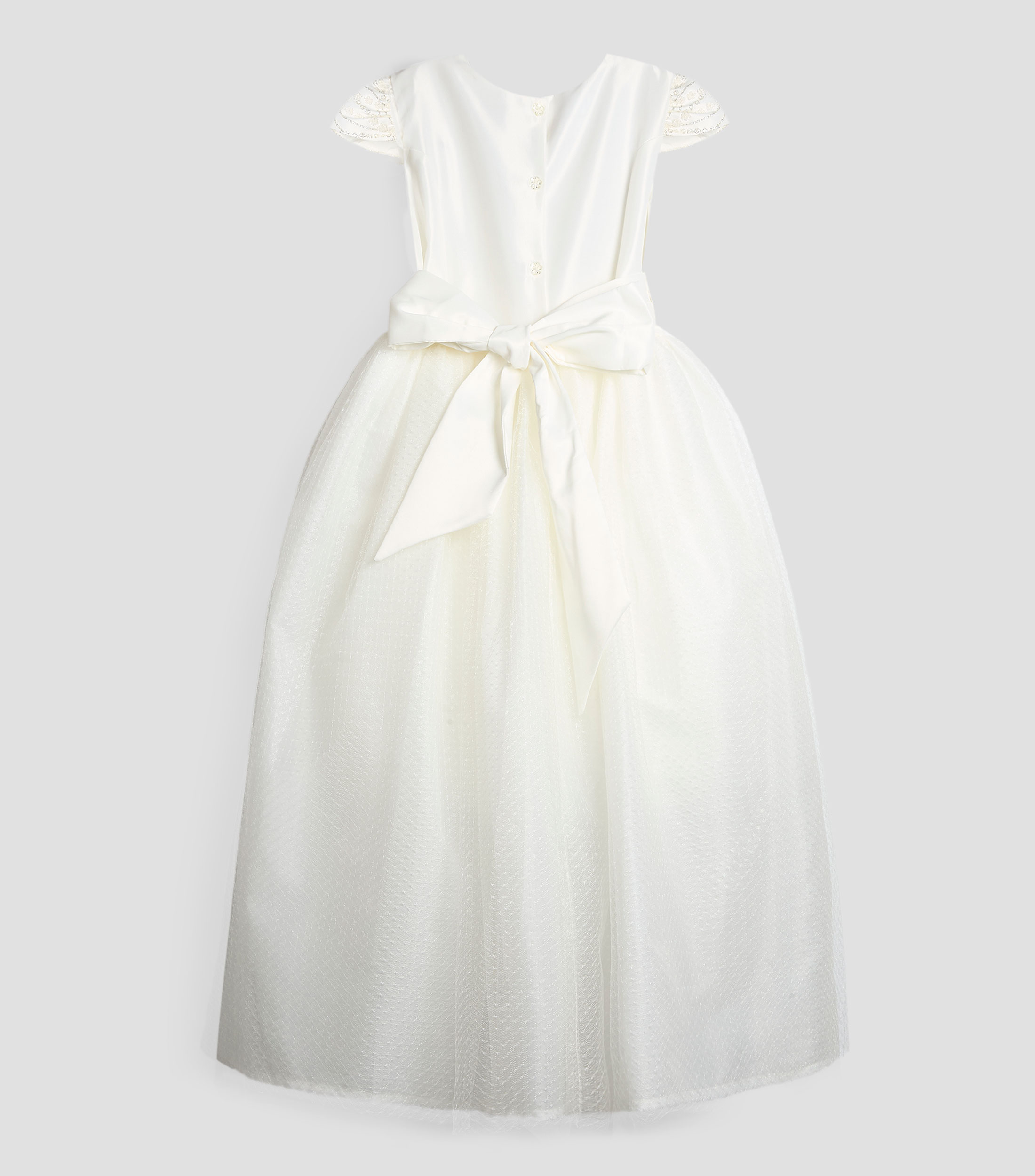 Vestido para primera comunión liso Niña
