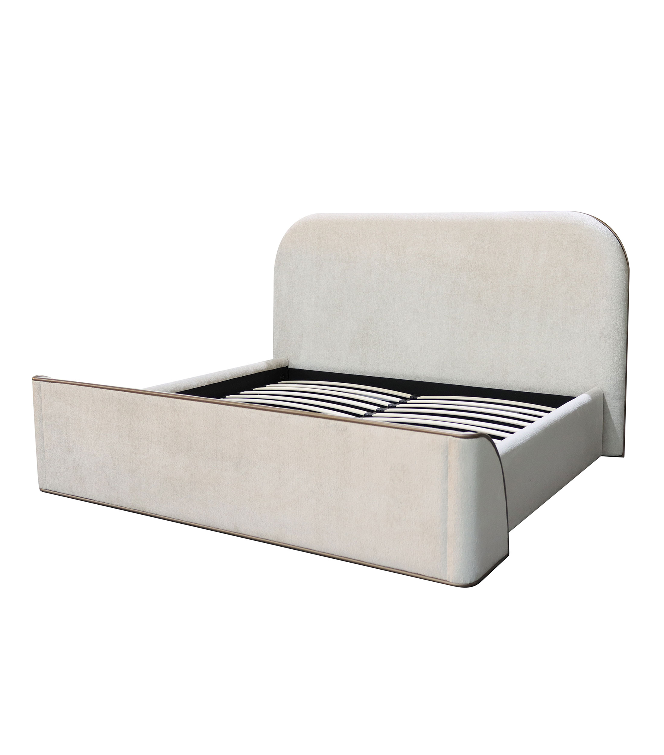 Cama Queen Size con Cabecera Wilbur en Madera
