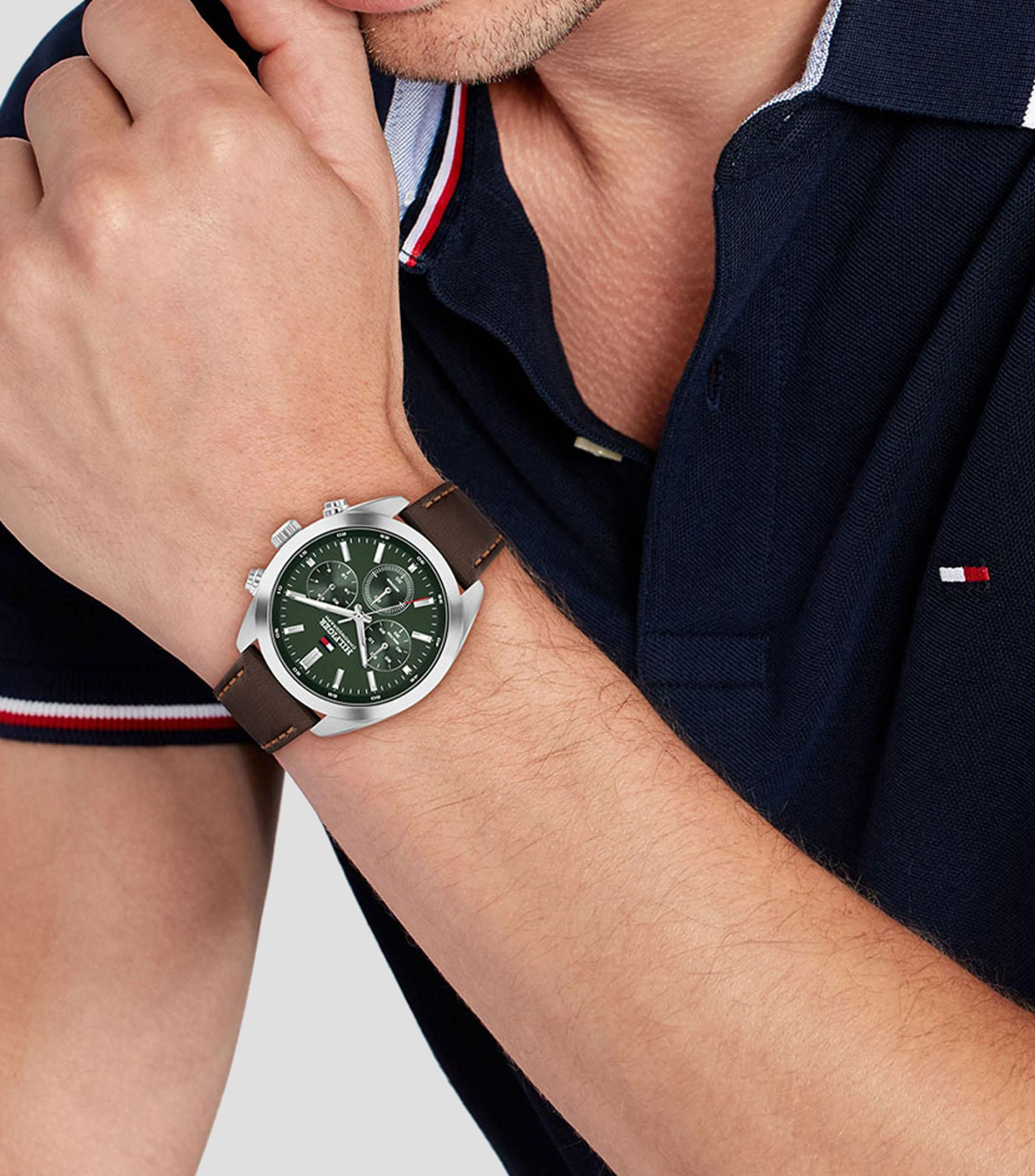 Reloj para hombre Hudson Casual, Plateado