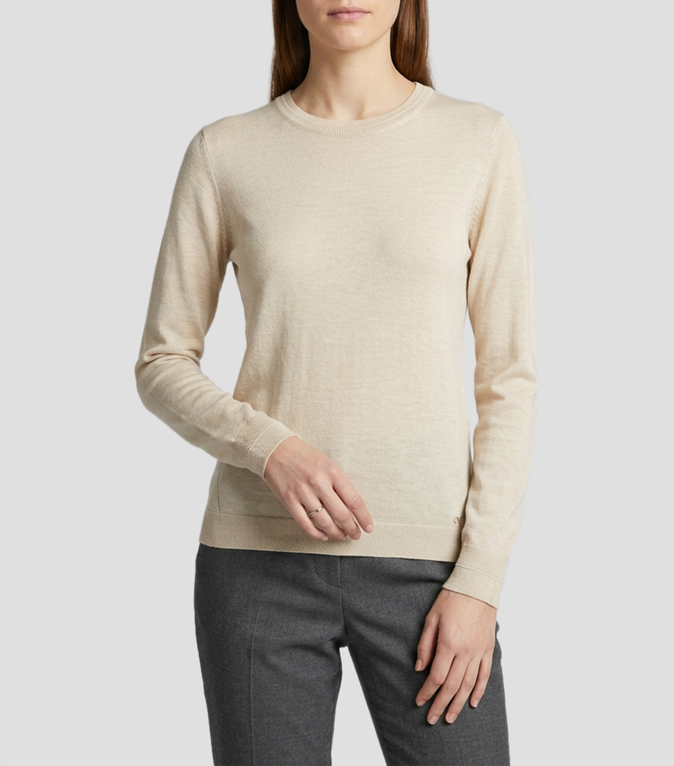 Suéter cuello redondo Mujer