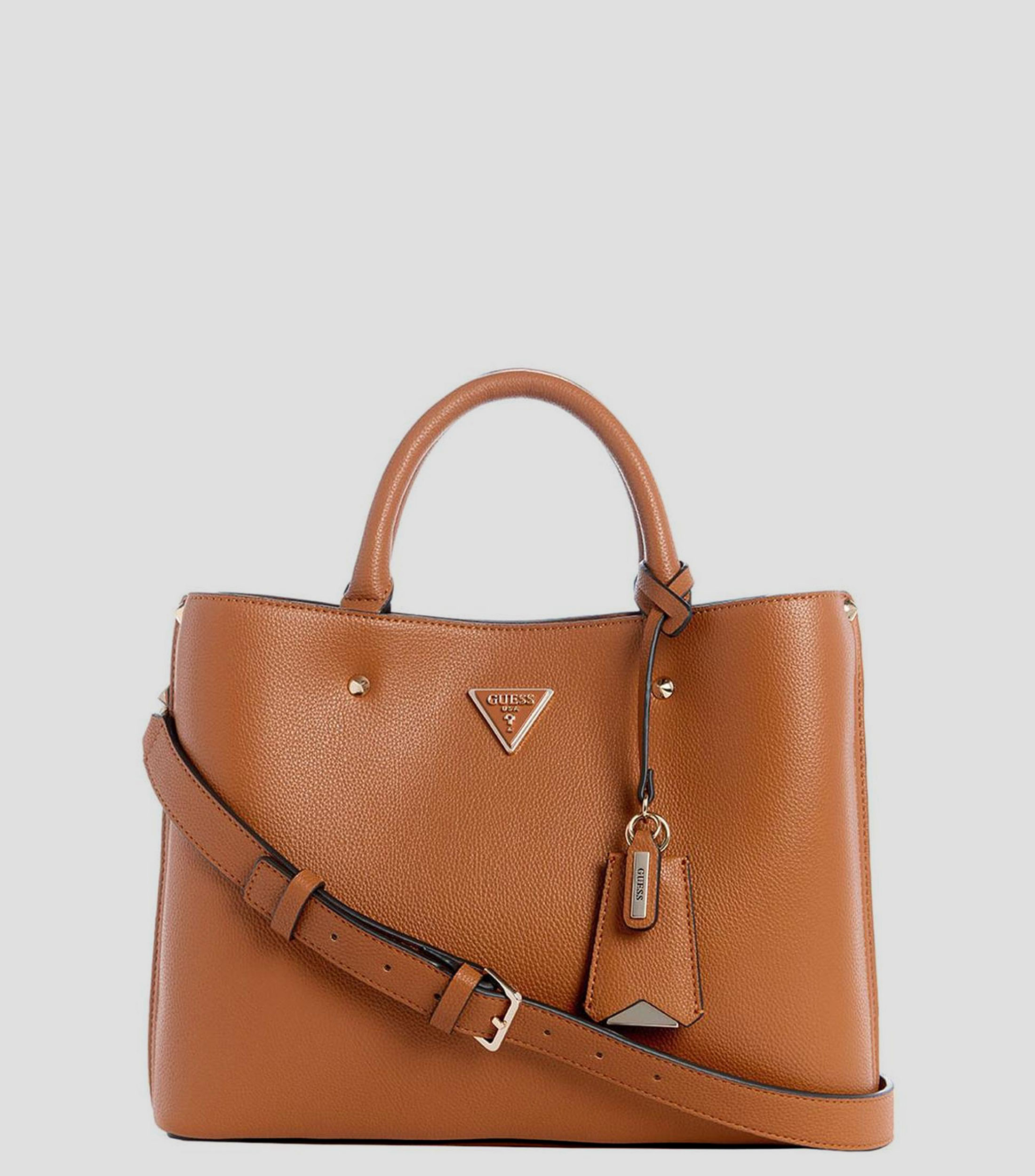 Bolsa Satchel con Logo Mujer