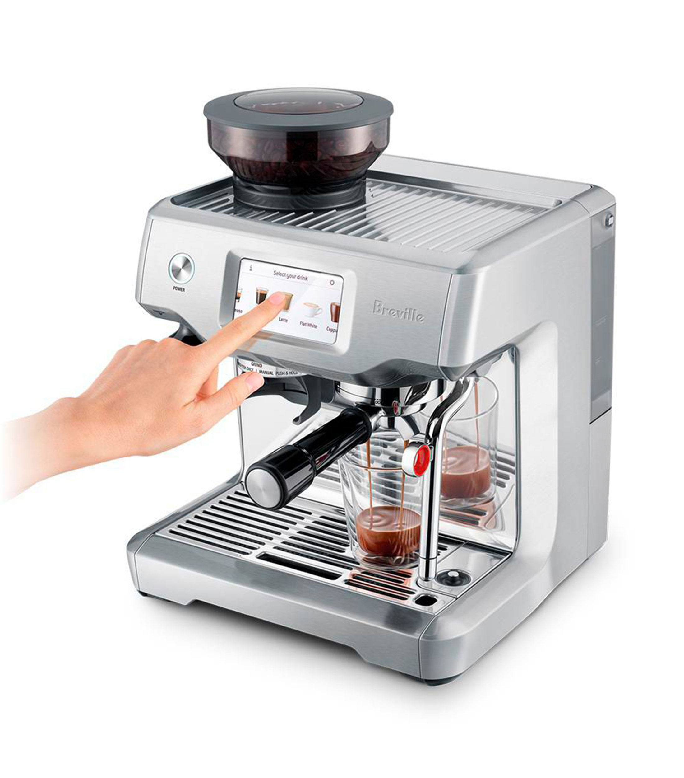 Cafetera The Barista Touch para 20 tazas, acero inoxidable