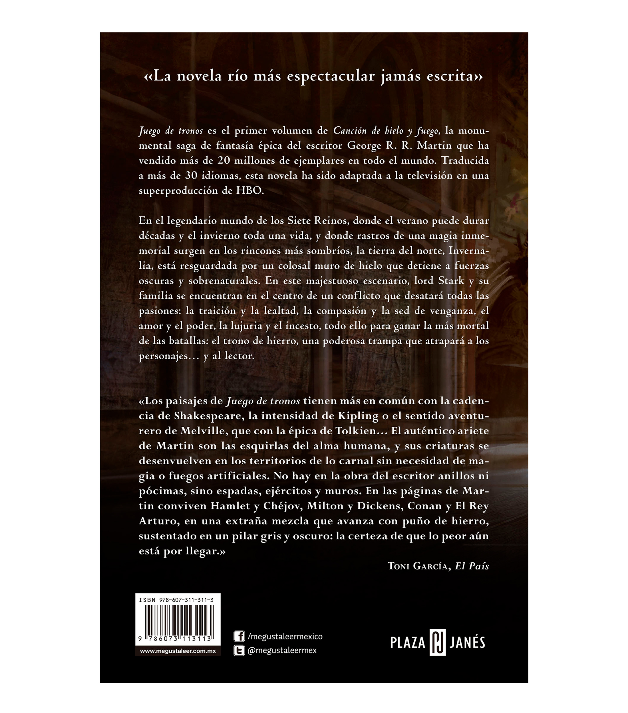 NovelaJuego de tronos: canción de hielo y fuego, George R. R. Martin