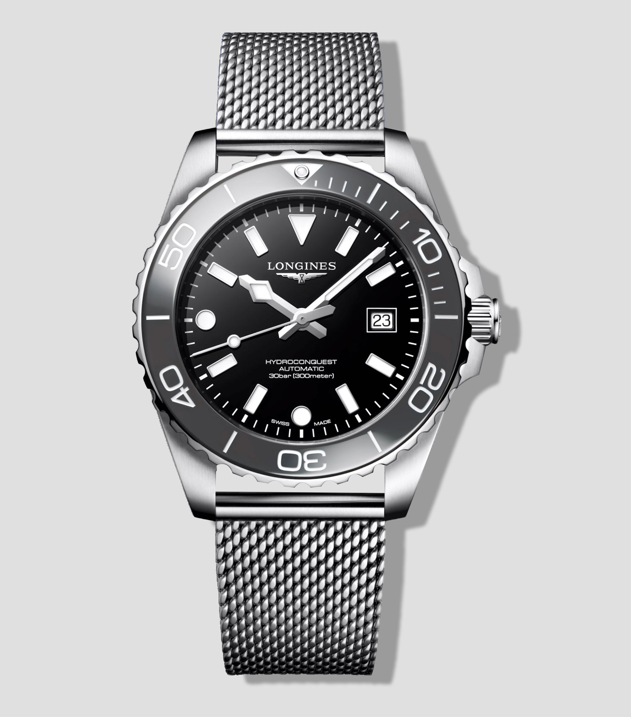 Reloj para Hombre Hydroconquest Casual Plateado