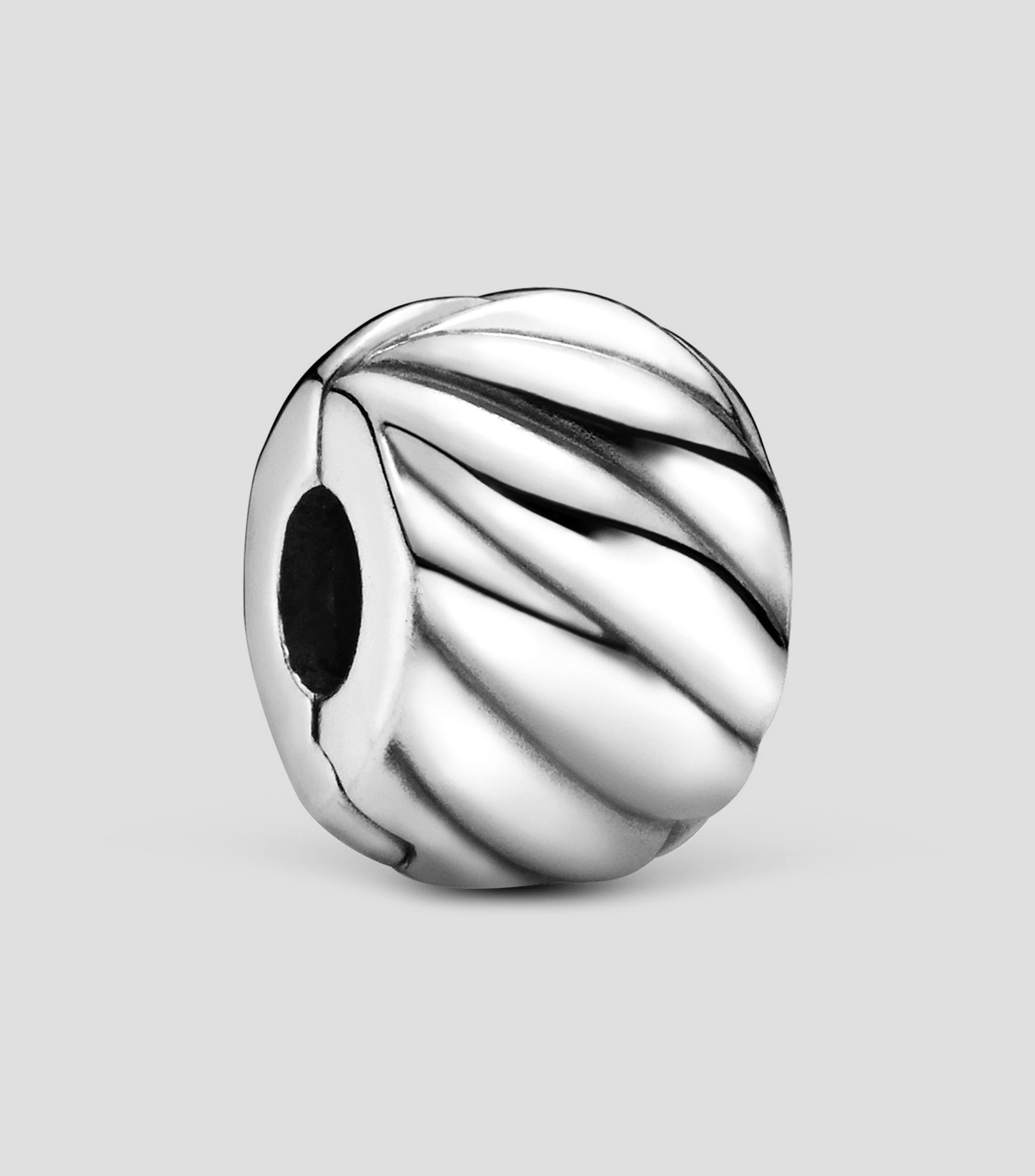 Charm circular en plata .925 Mujer