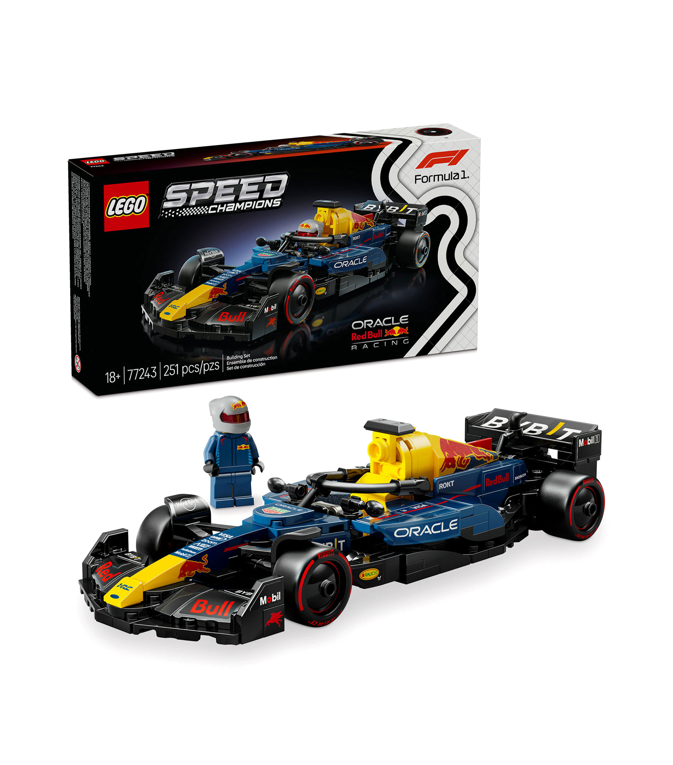 Lego Speed Champions Auto de Carreras Oracle Red Bull Racing RB20 F1 77243