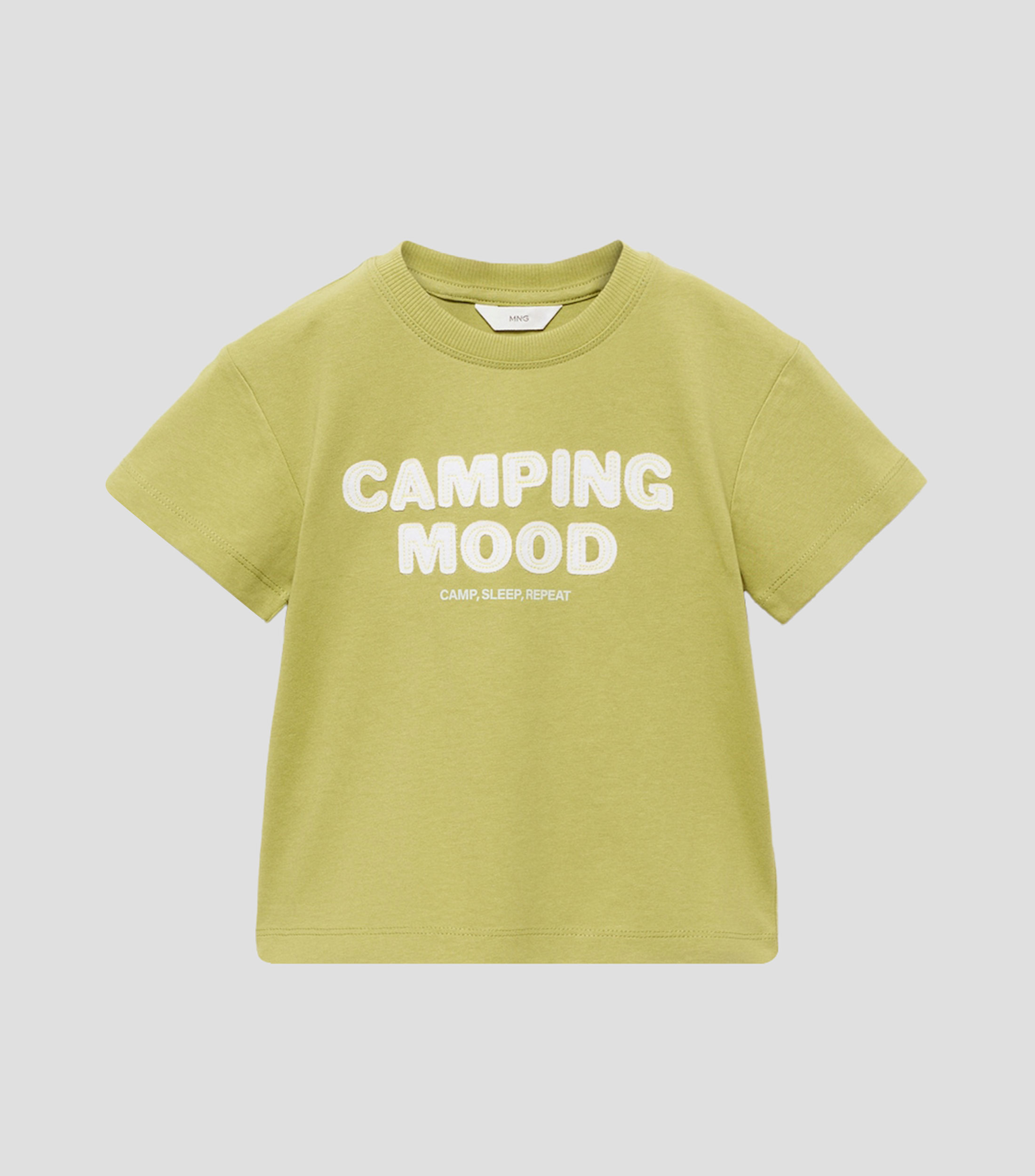 Playera con bordado Bebe