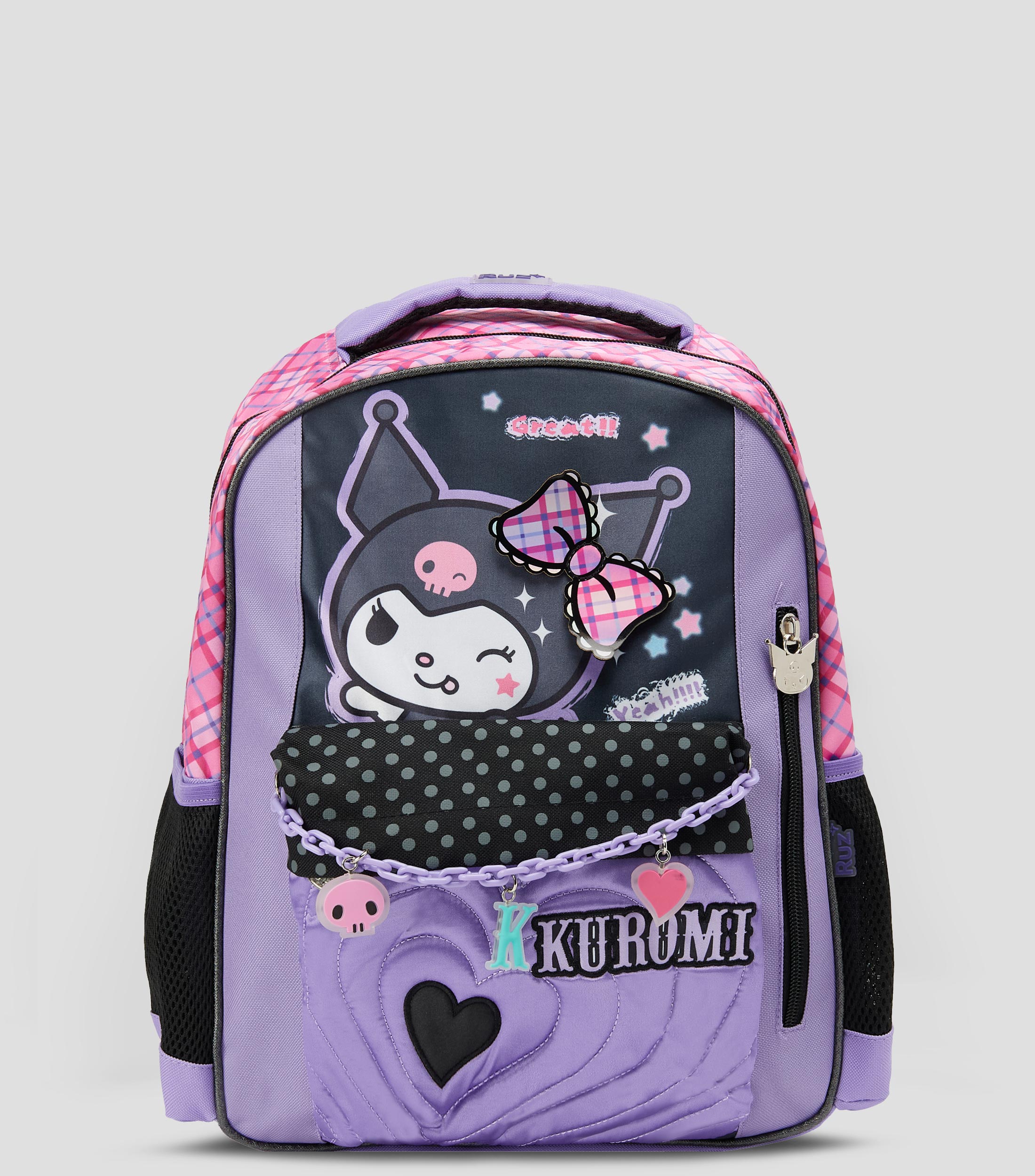 Mochila escolar Kuromi Niña