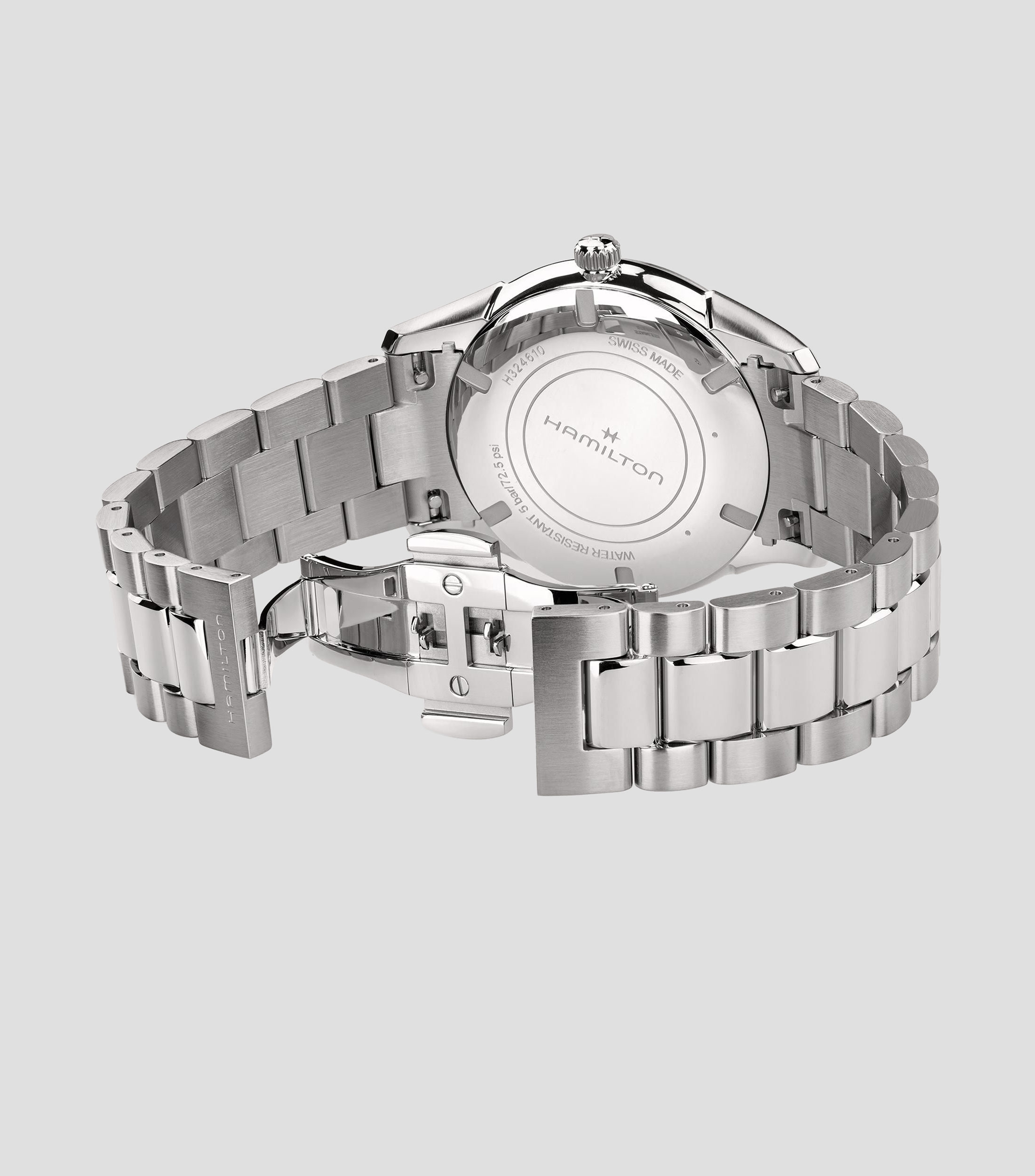 Reloj Unisex Jazzmaster casual, Plateado