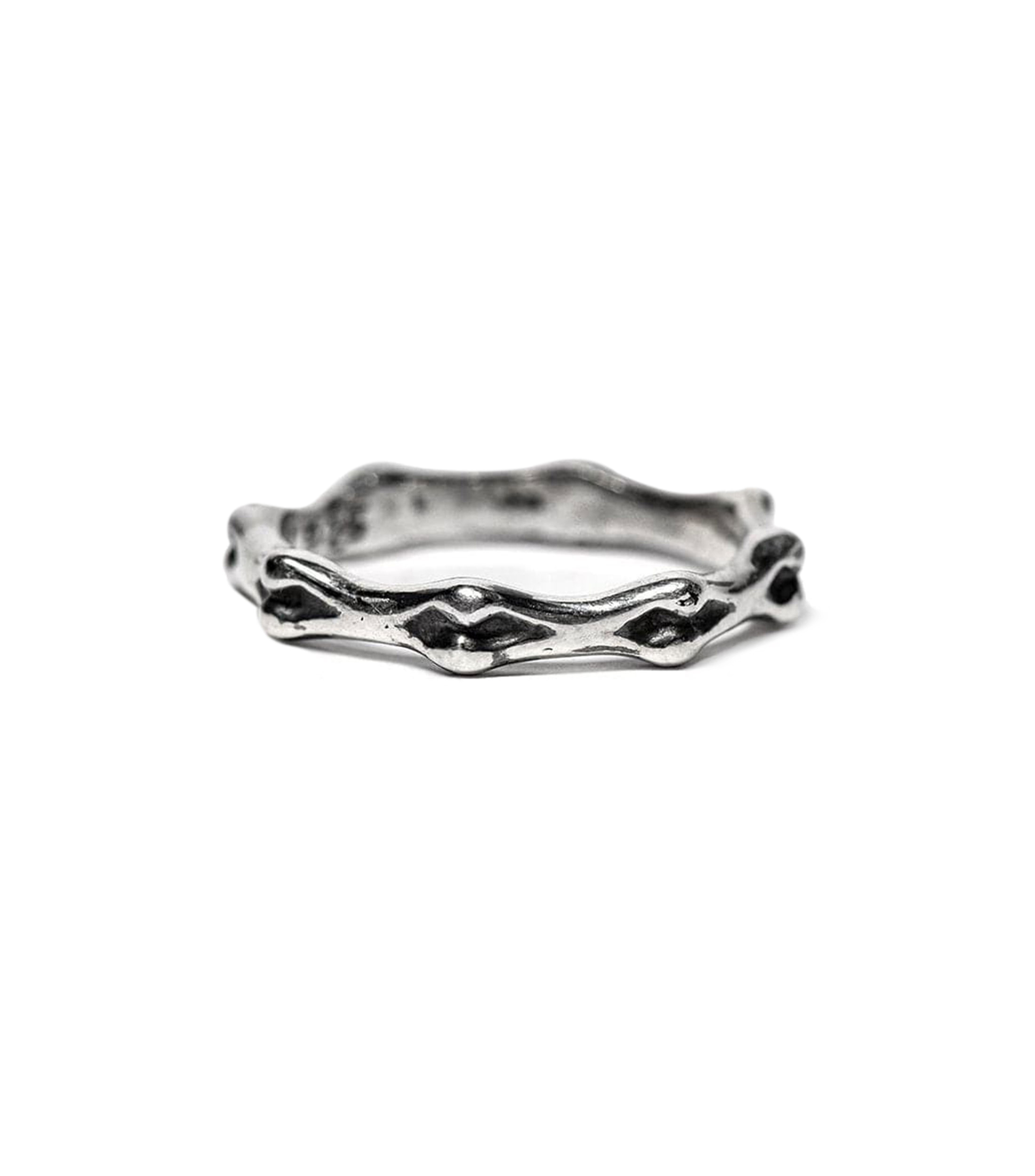 Anillo en Plata .925 Huesos Unisex