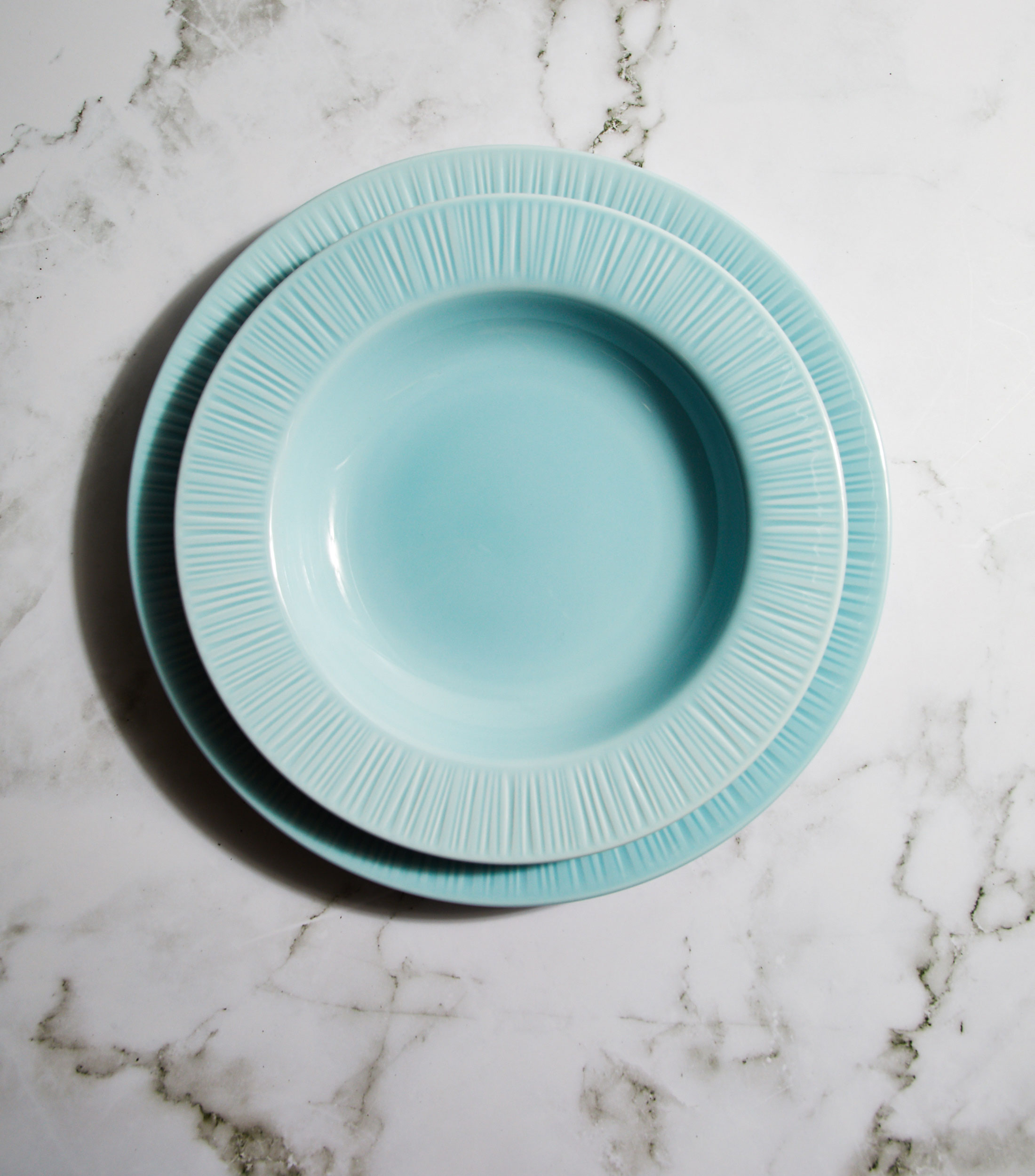 Plato para Sopa Conifere Azul