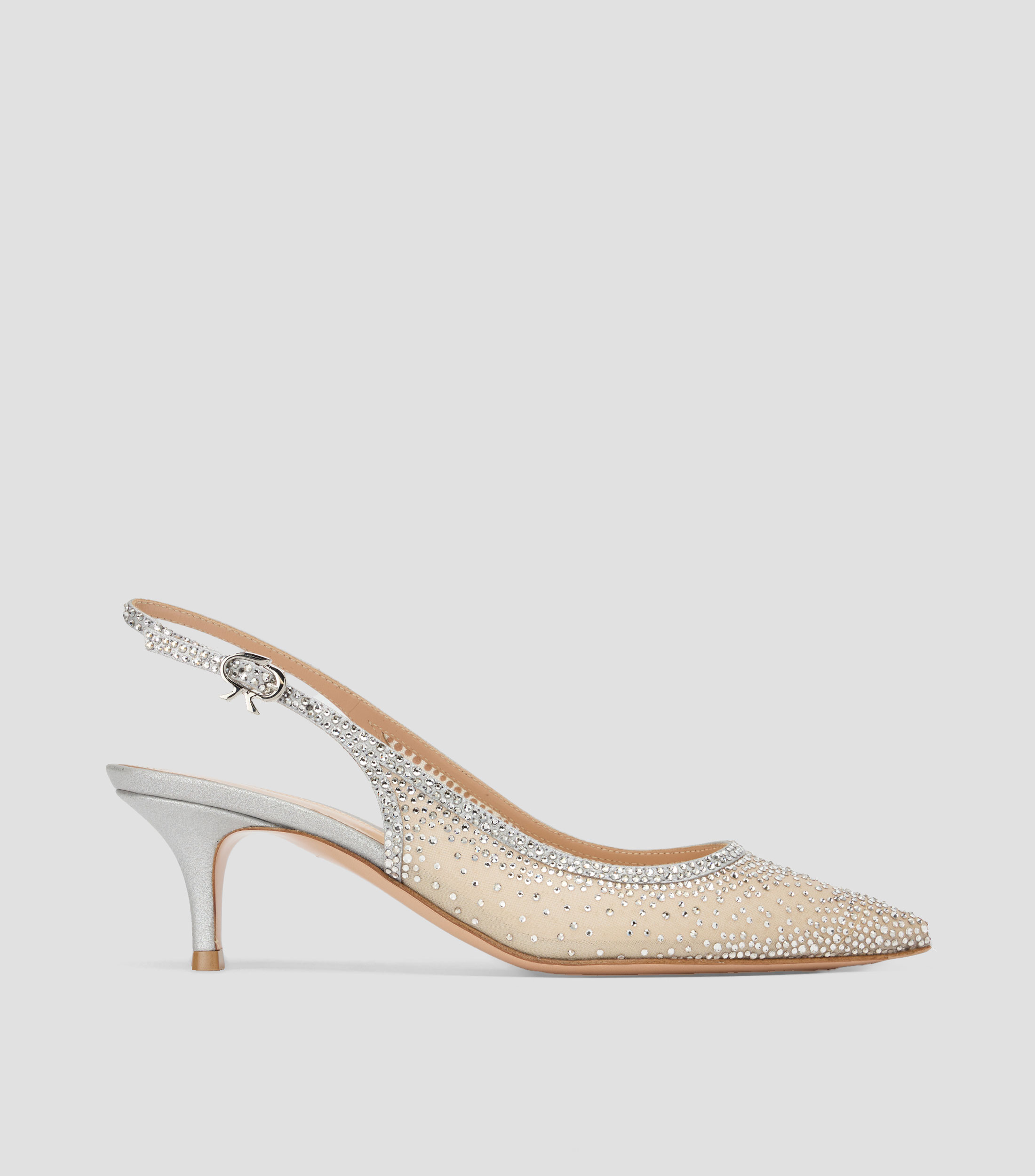 Zapatillas con Tacon Bajo Media Luna Mujer