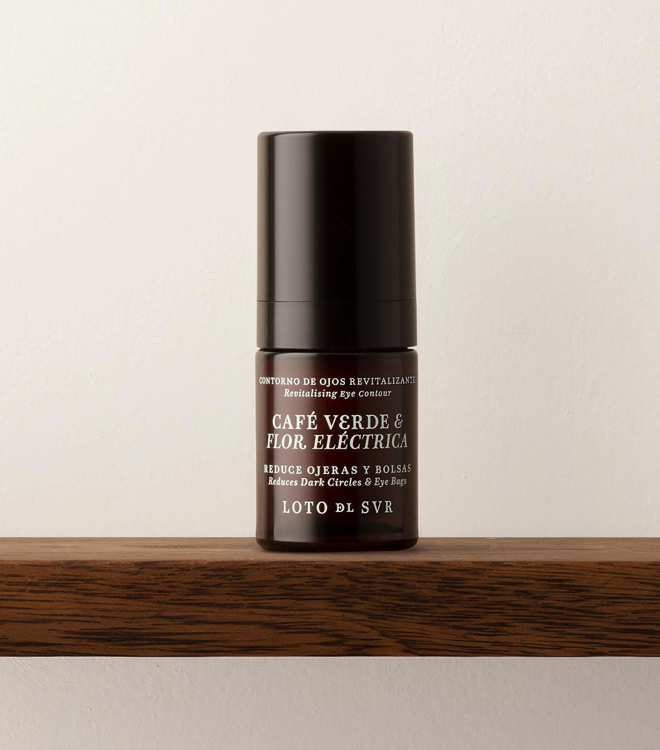 Contorno de Ojos Revitalizante Café Verde & Flor Eléctrica, 15 ml
