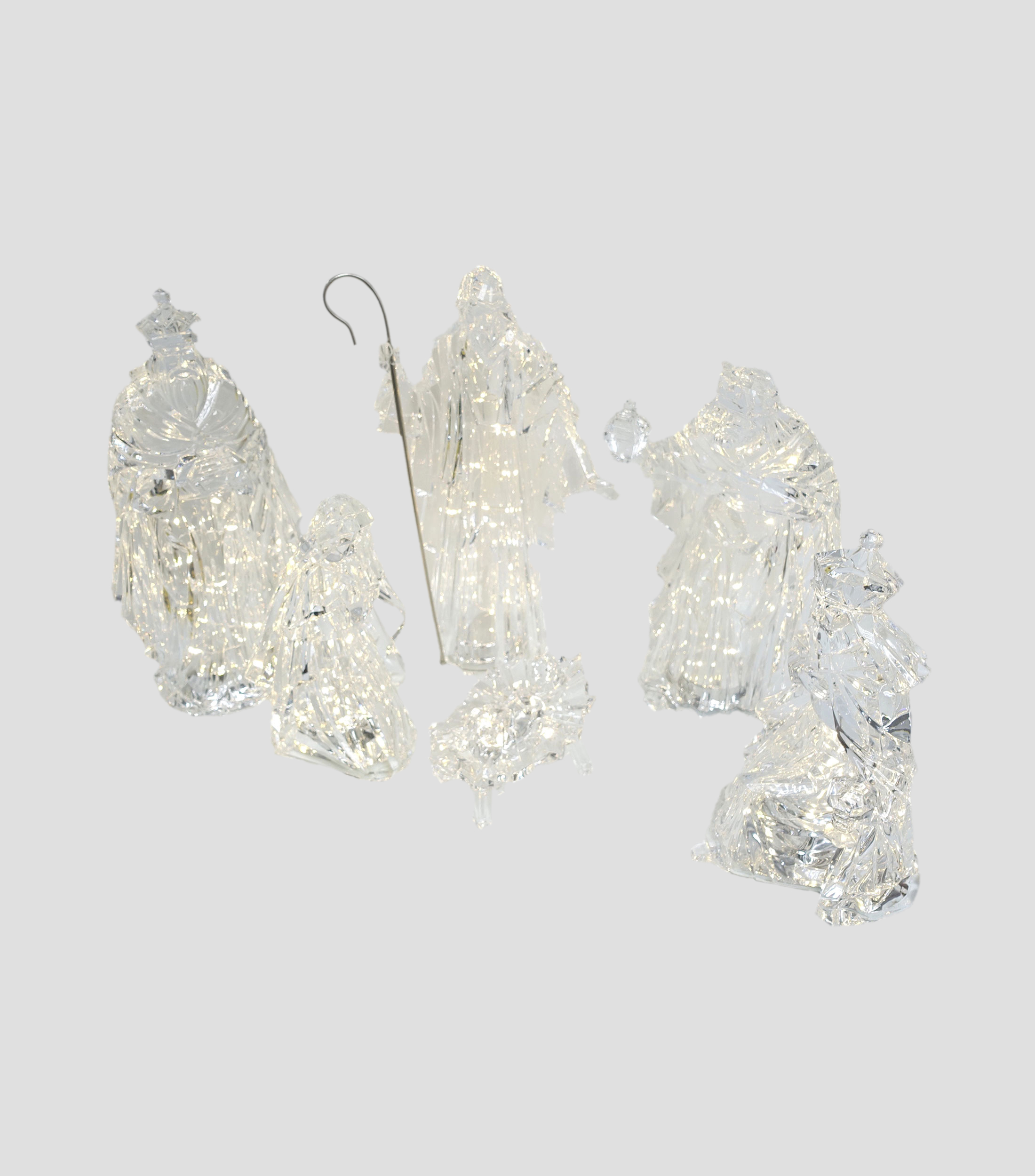 Figura decorativa Navideña Nacimiento con luz