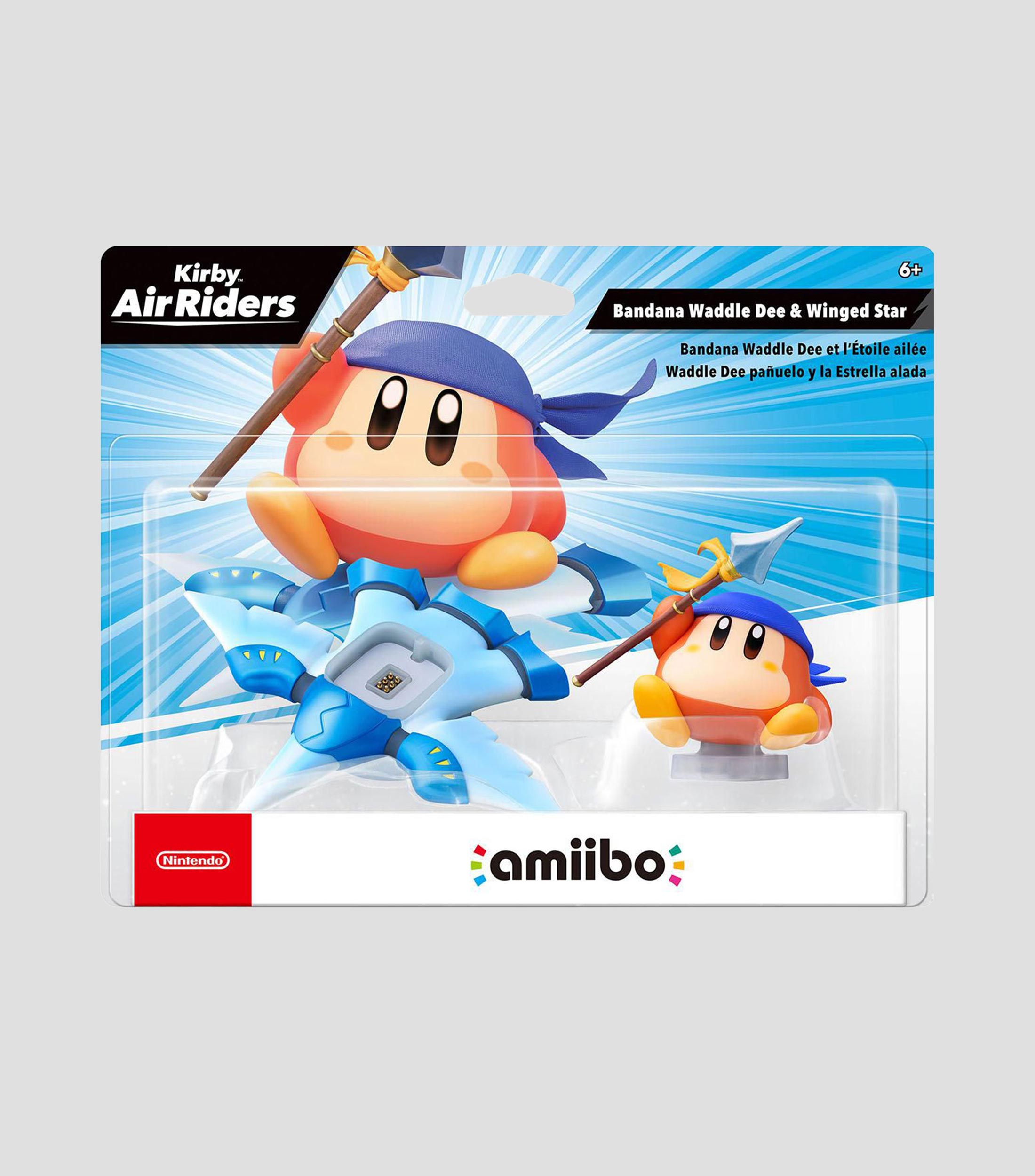 Figura amiibo Bandana Waddle Dee y Winged Star