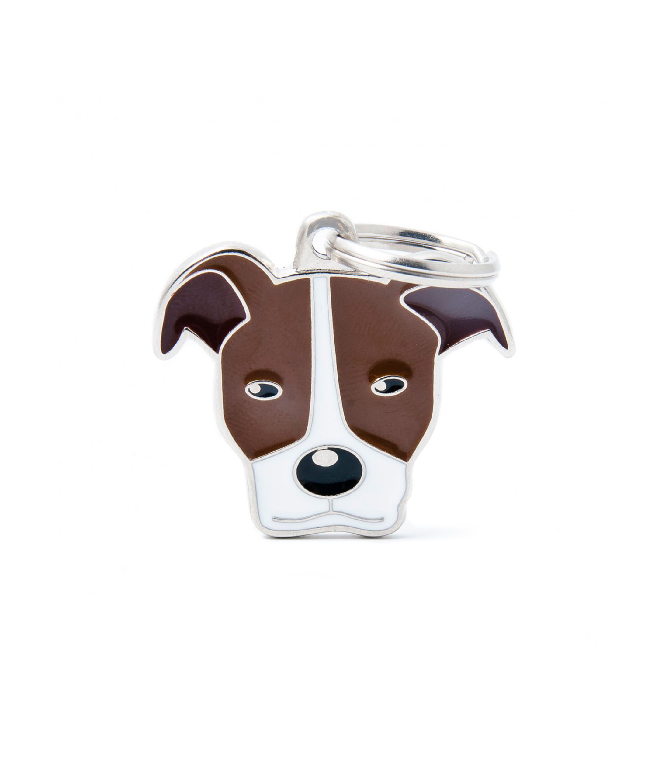 Placa para Mascota Friends Pitbull en metal