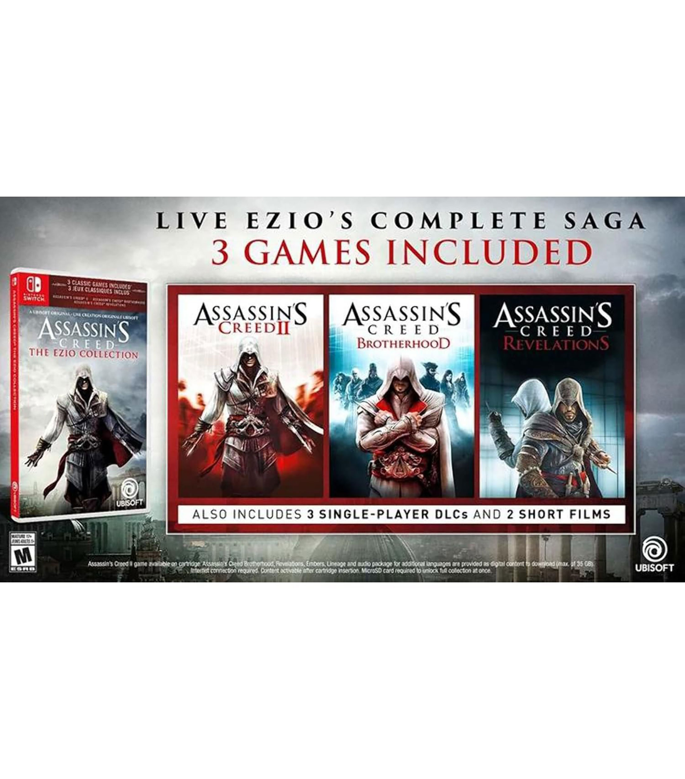 Assassin's Creed Ezio Collection Nintendo Switch
