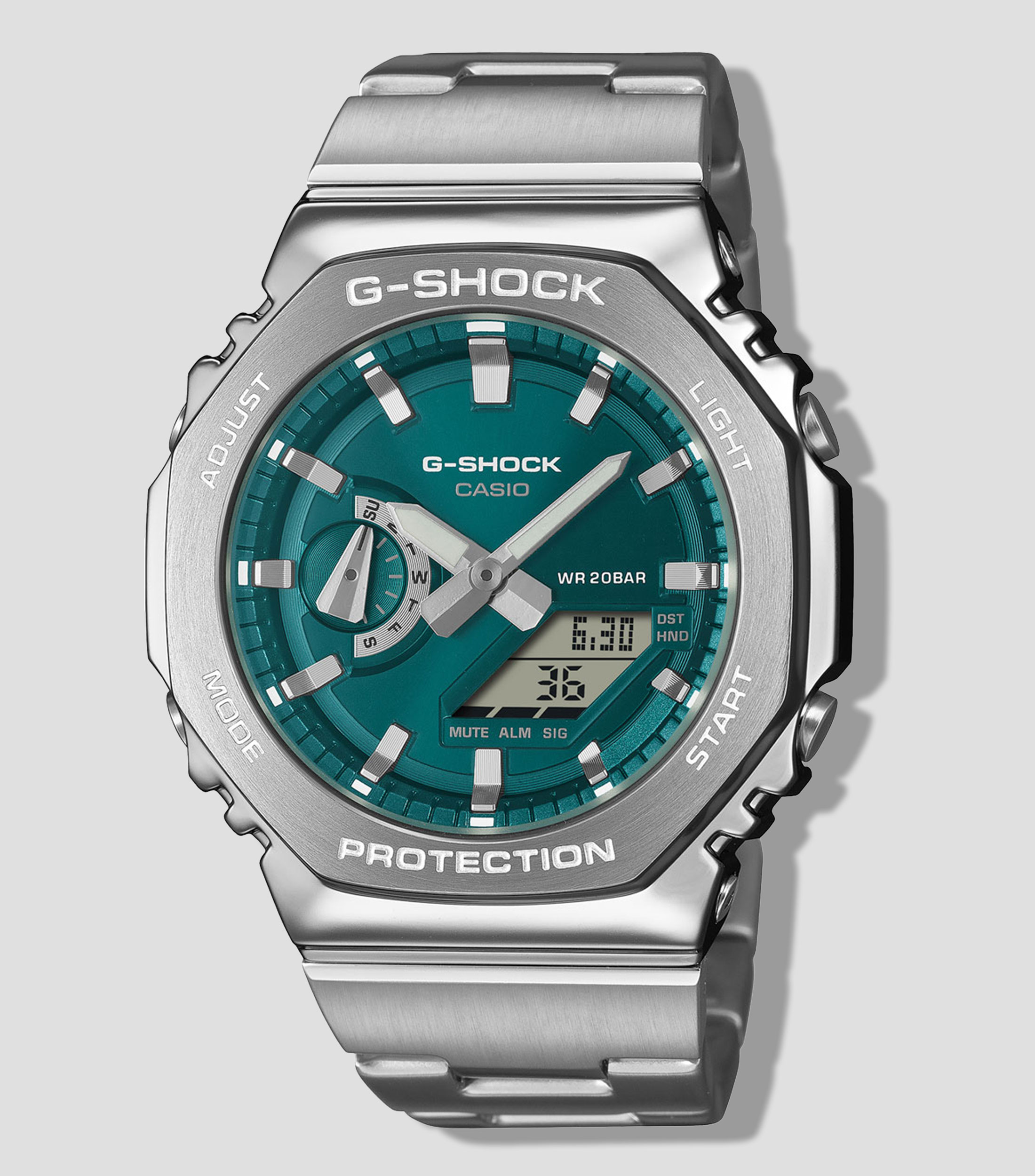 Reloj para Hombre G-STEEL casual plateado