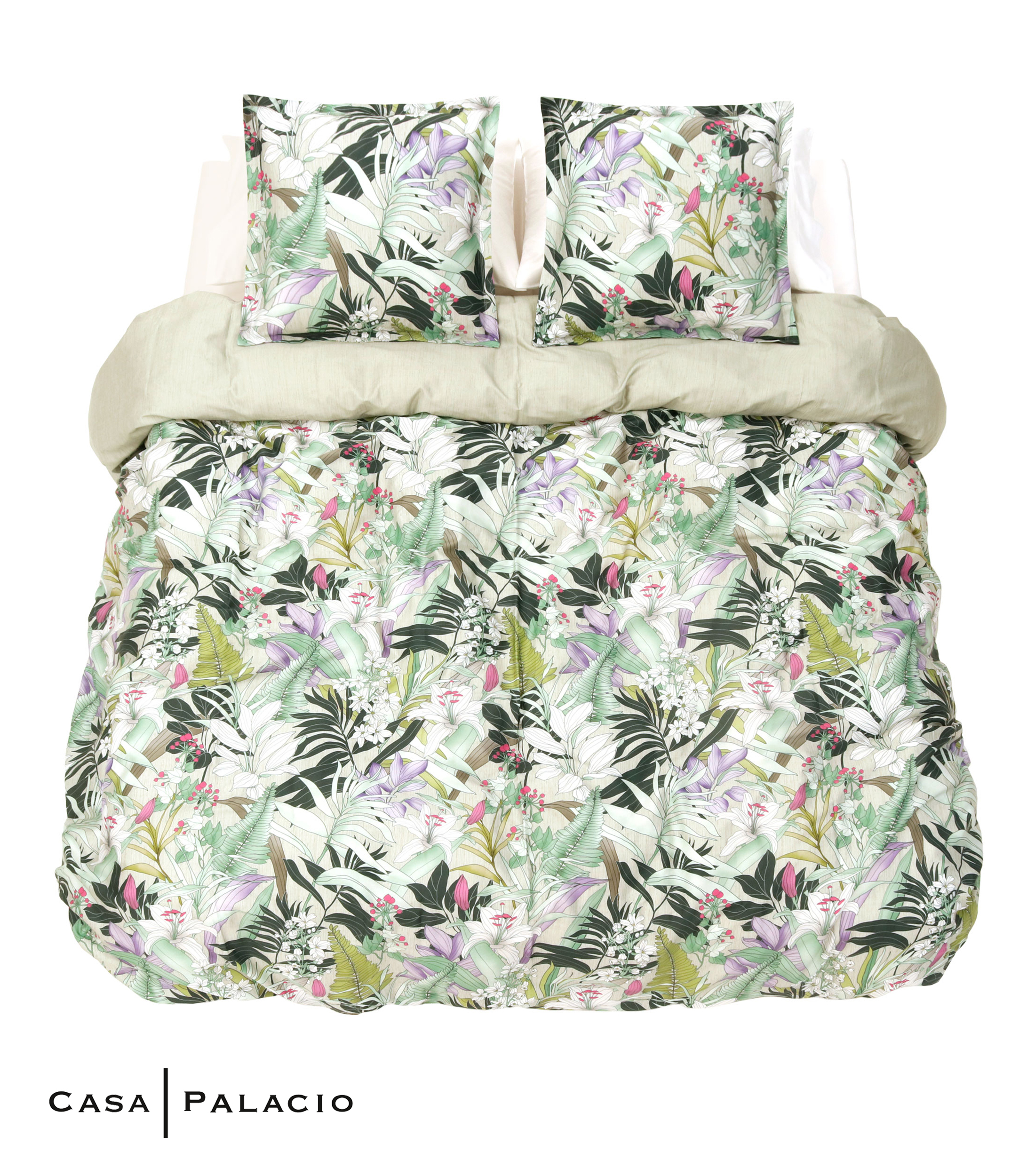 Juego de Funda para Duvet King Size Vergel Multicolor