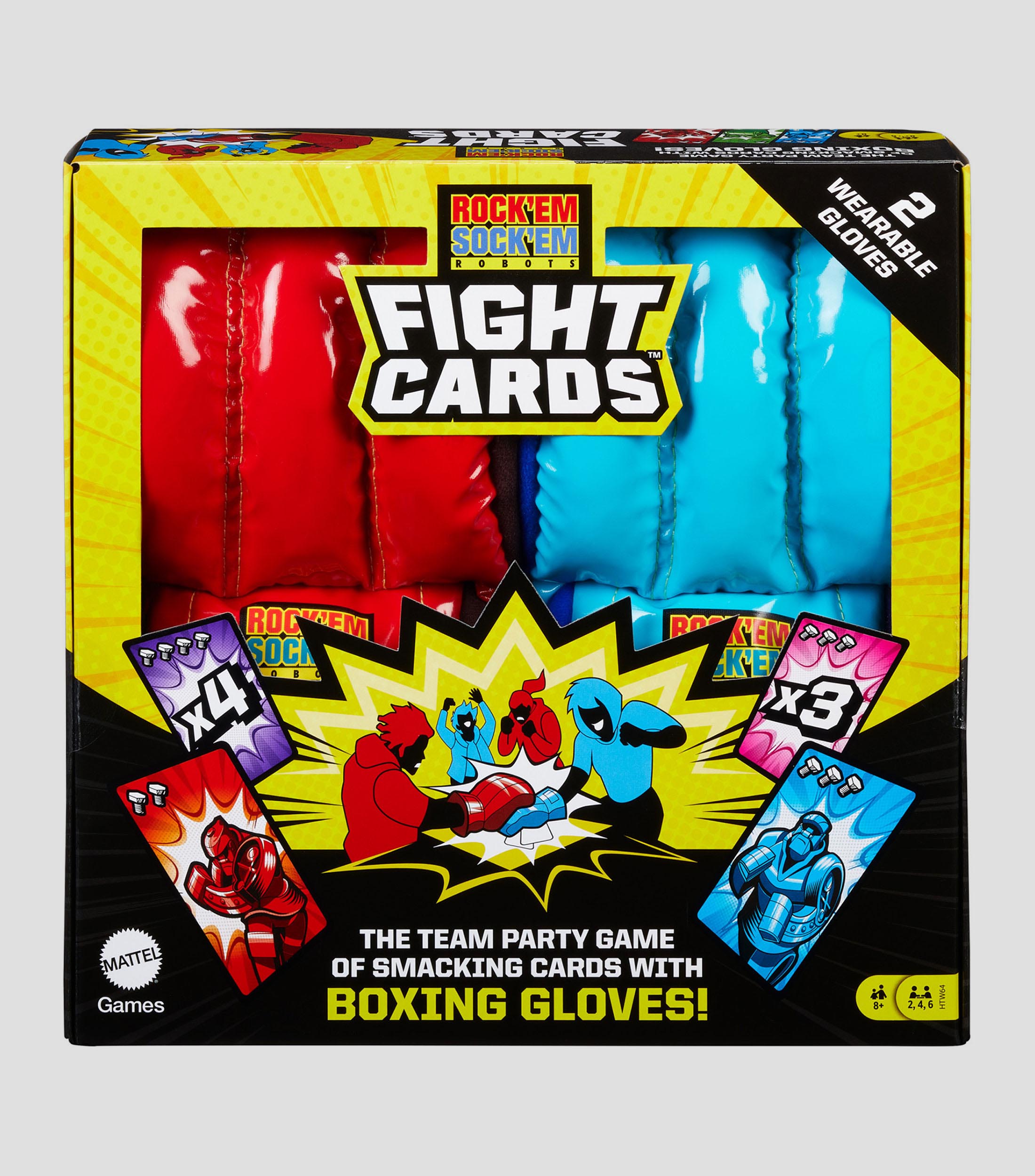 Jugo de Mesa Rock 'Em Sock 'Em Fight Cards