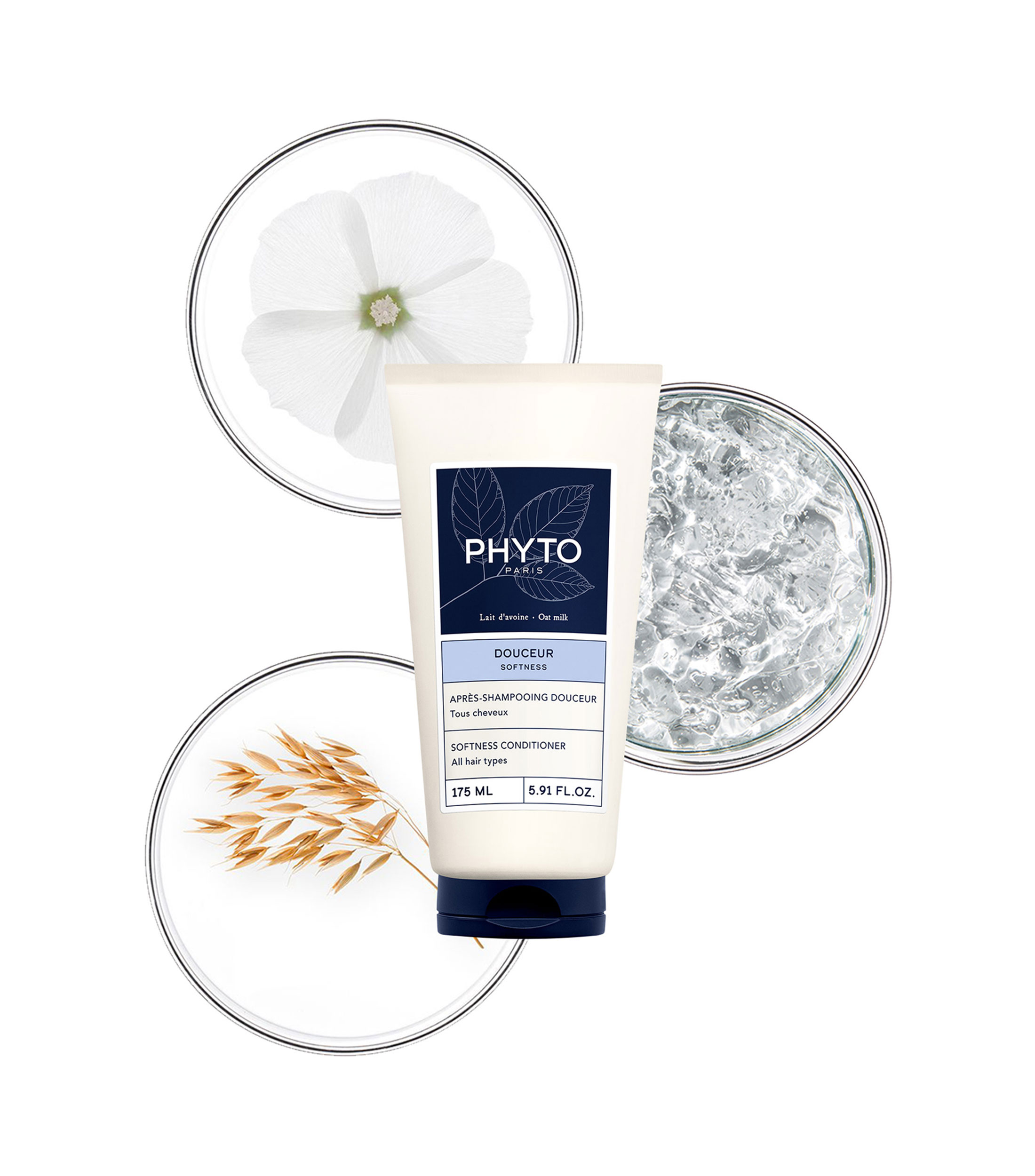 Acondicionador Suave de uso frecuente Phyto Softness, 175 ml
