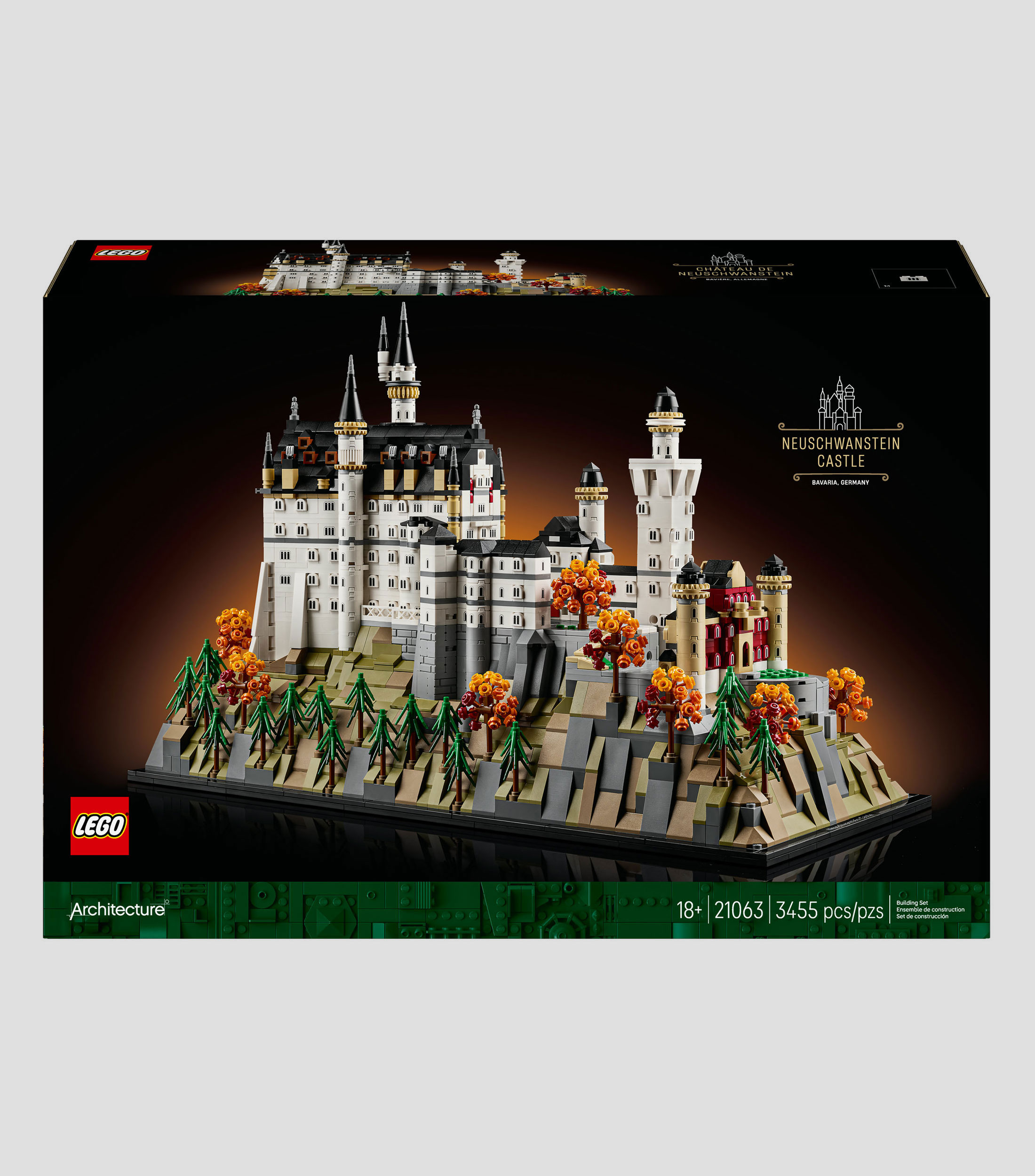 Lego Architecture Castillo de Neuschwanstein 21063