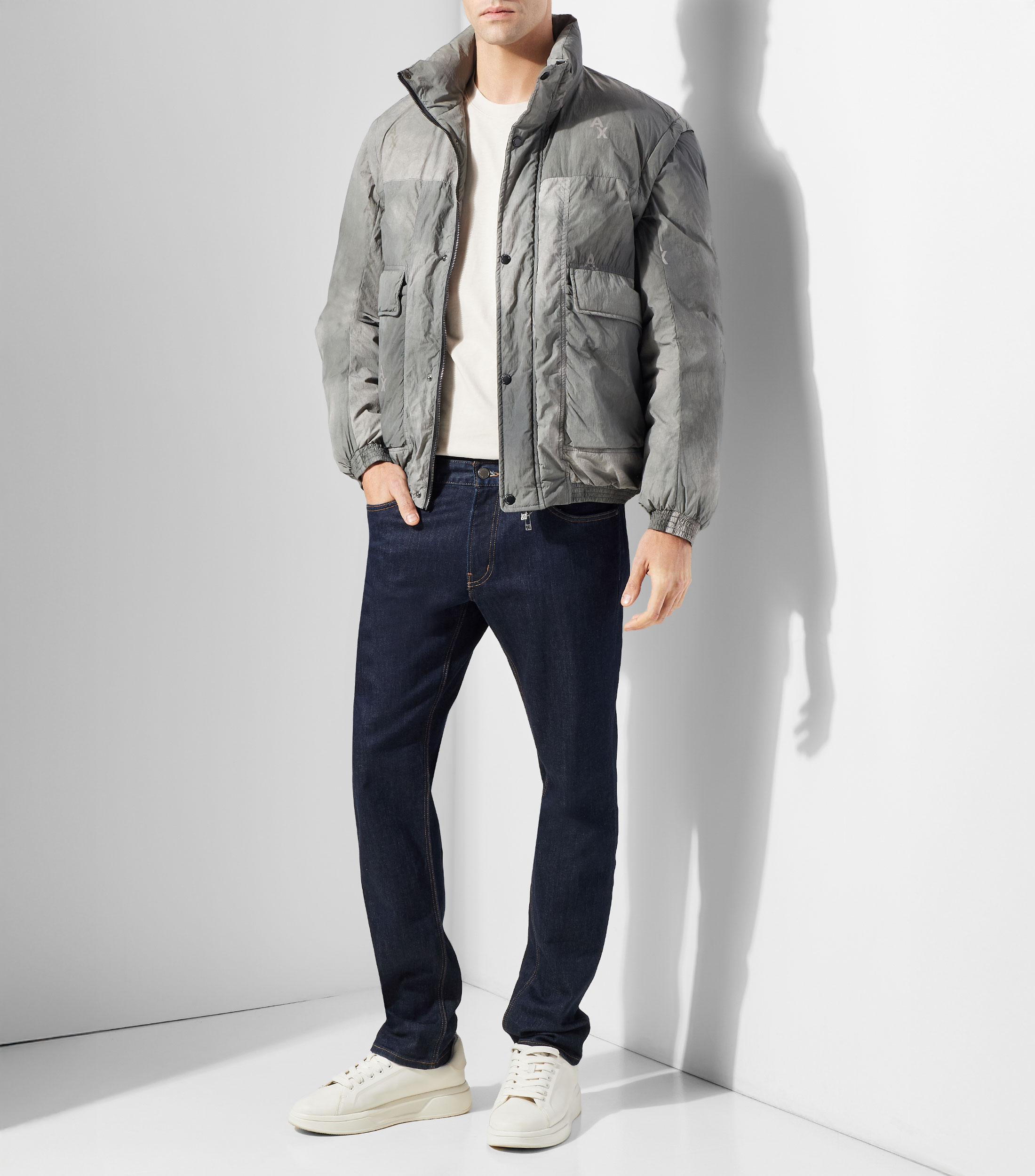 Chamarra puffer Hombre