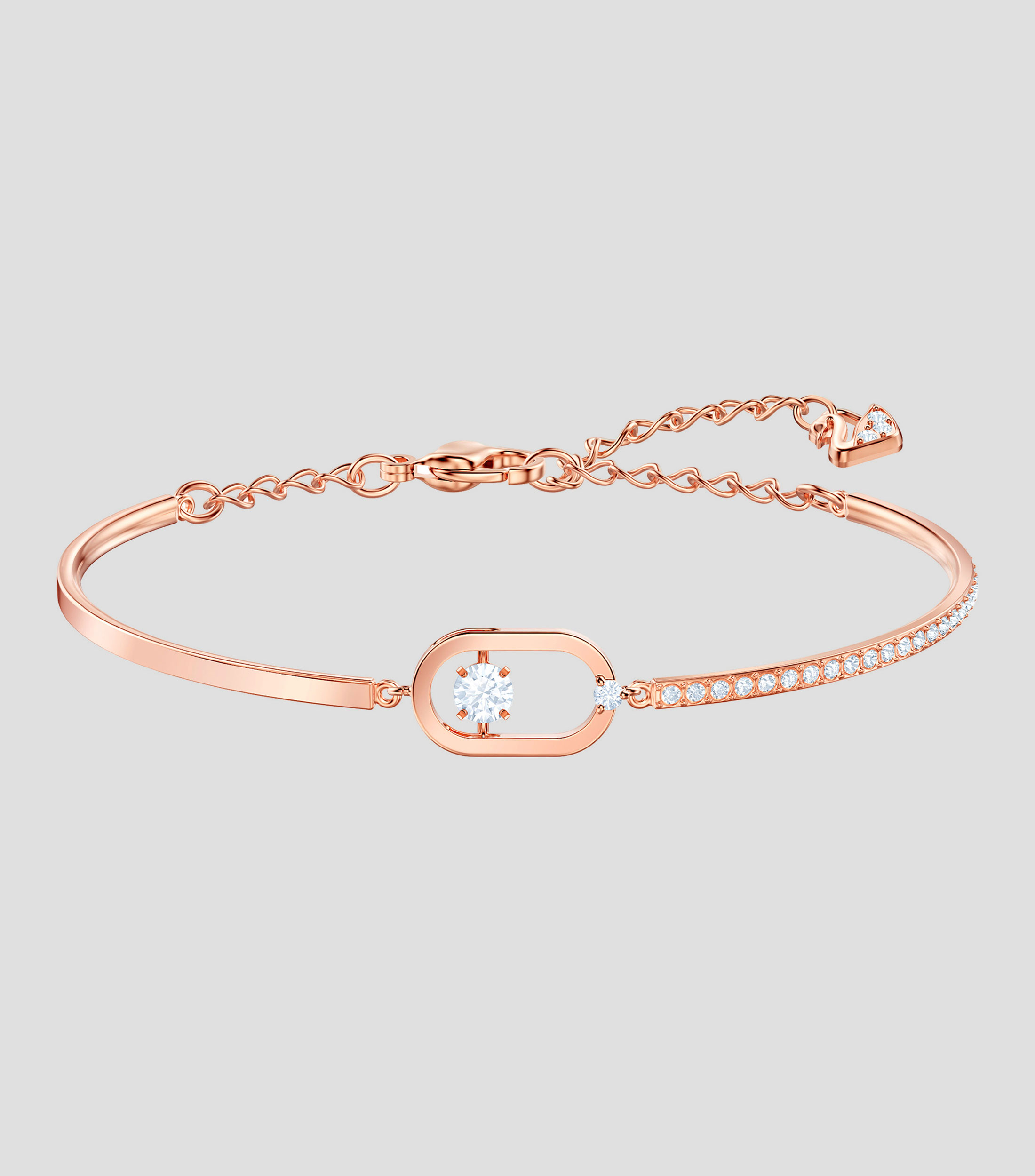 Pulsera rigida con cristales North Mujer