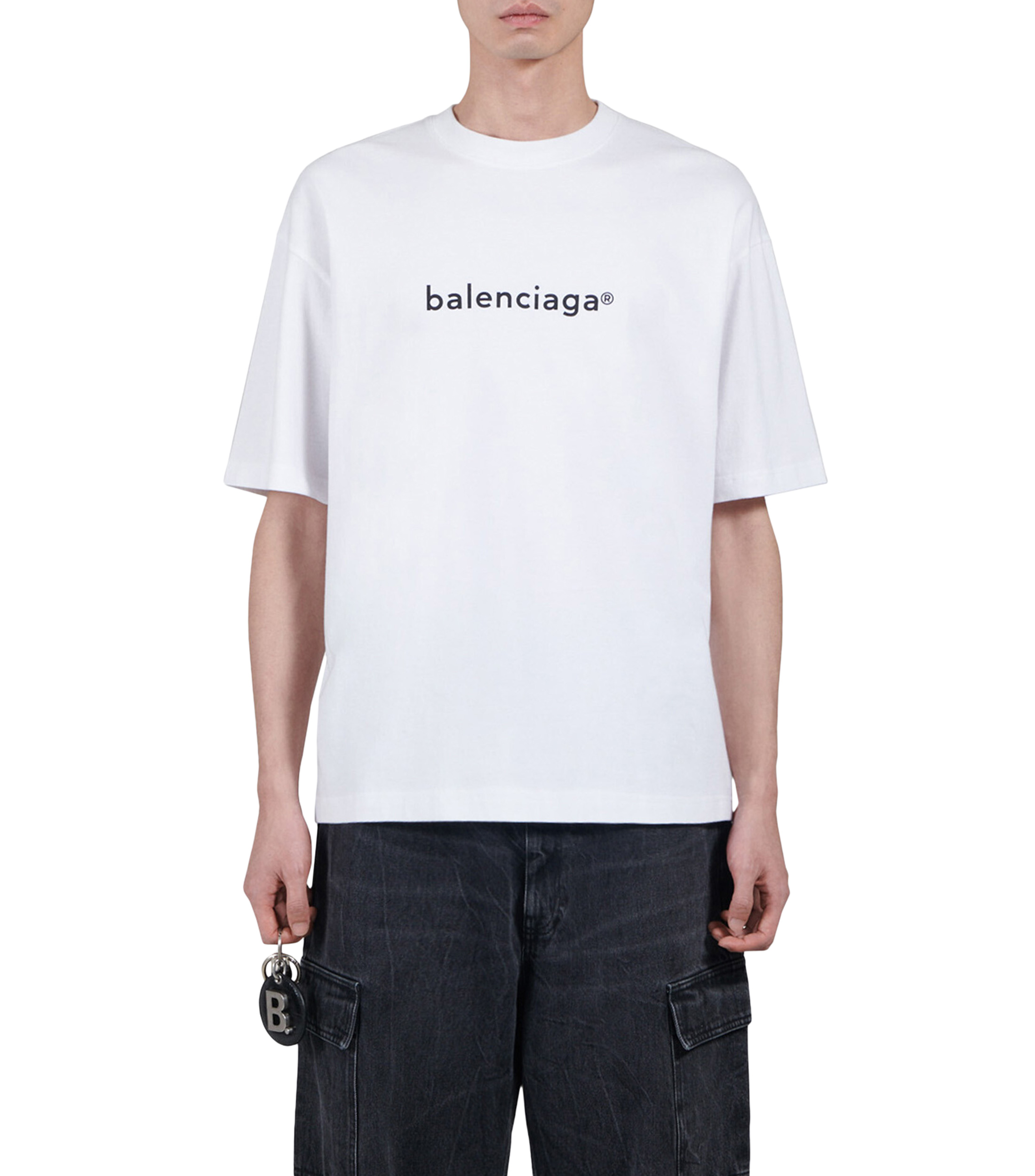 Balenciaga Playera Copyright Hombre - El de