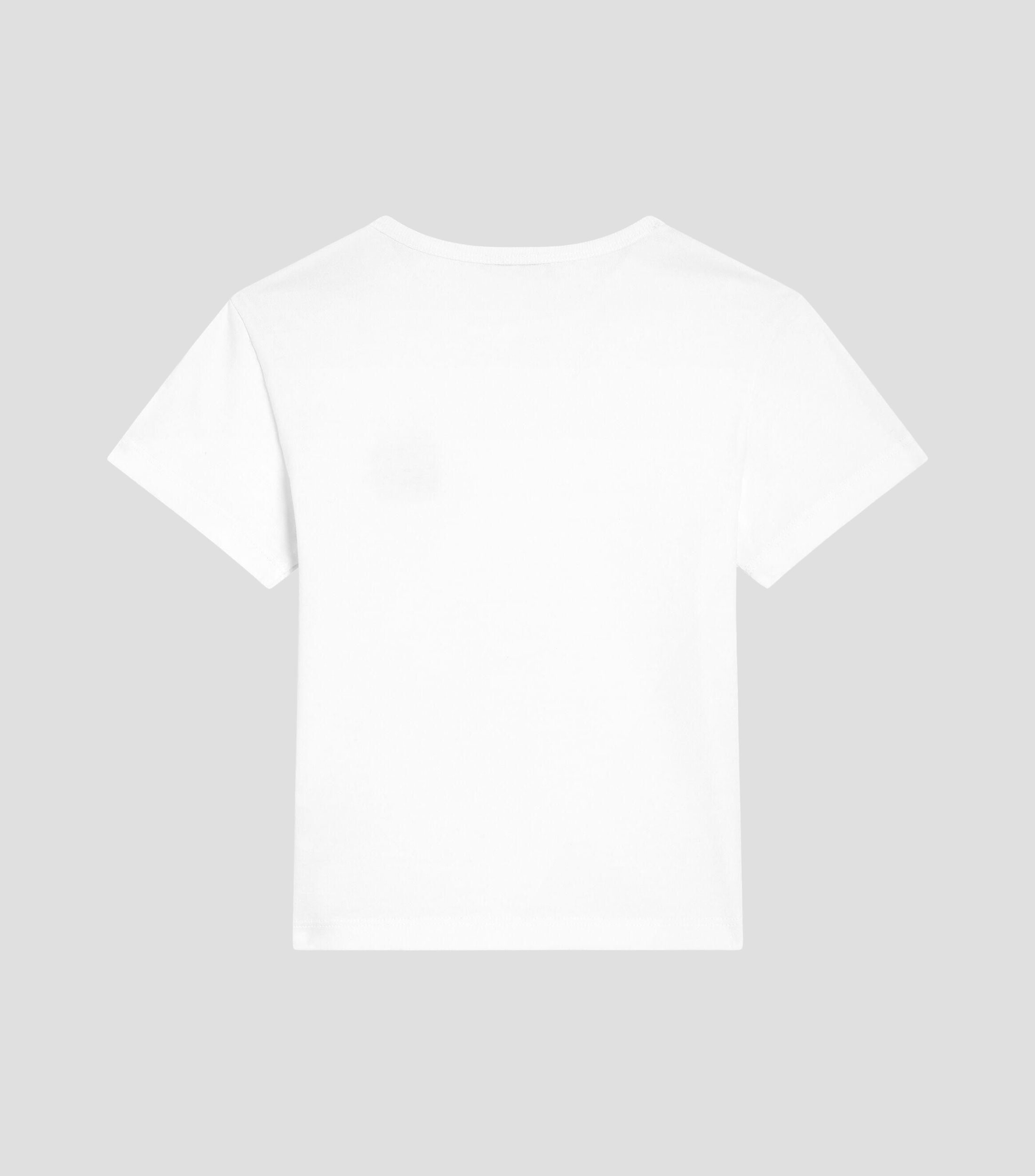 Playera cuello redondo manga corta Essential lisa Niña
