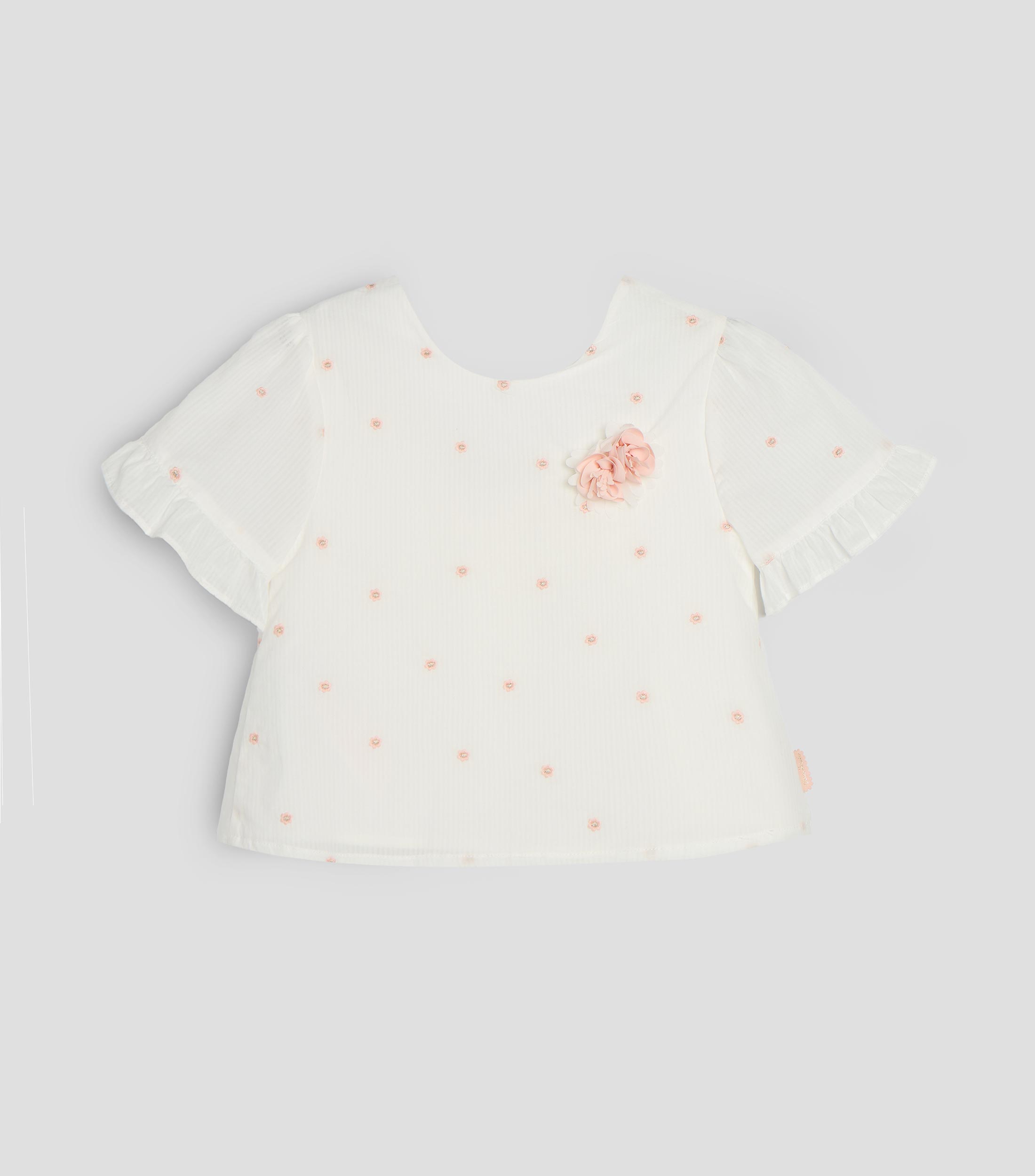 Blusa fantasía manga corta Niña