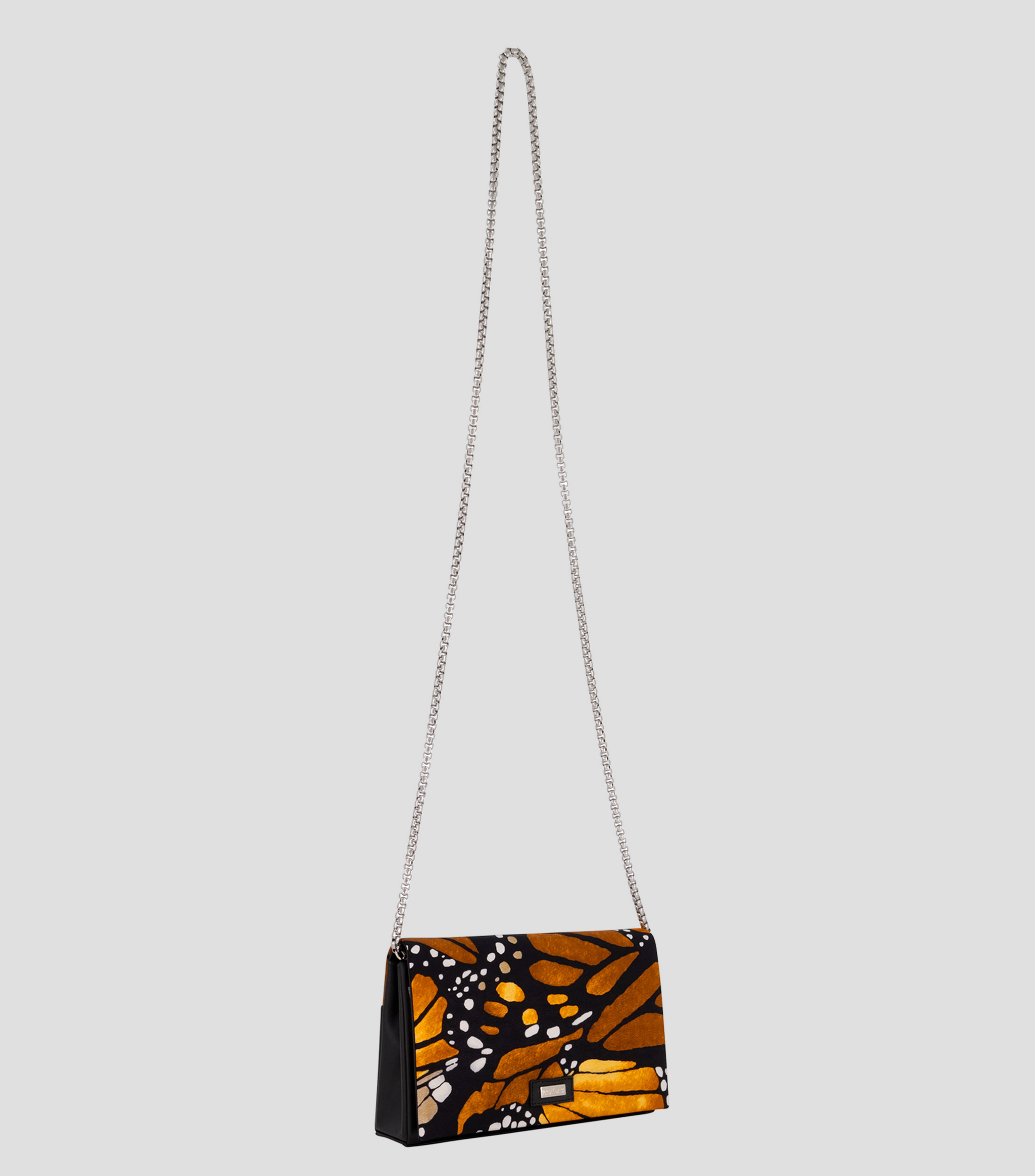 Bolsa crossbody con mariposas Mujer